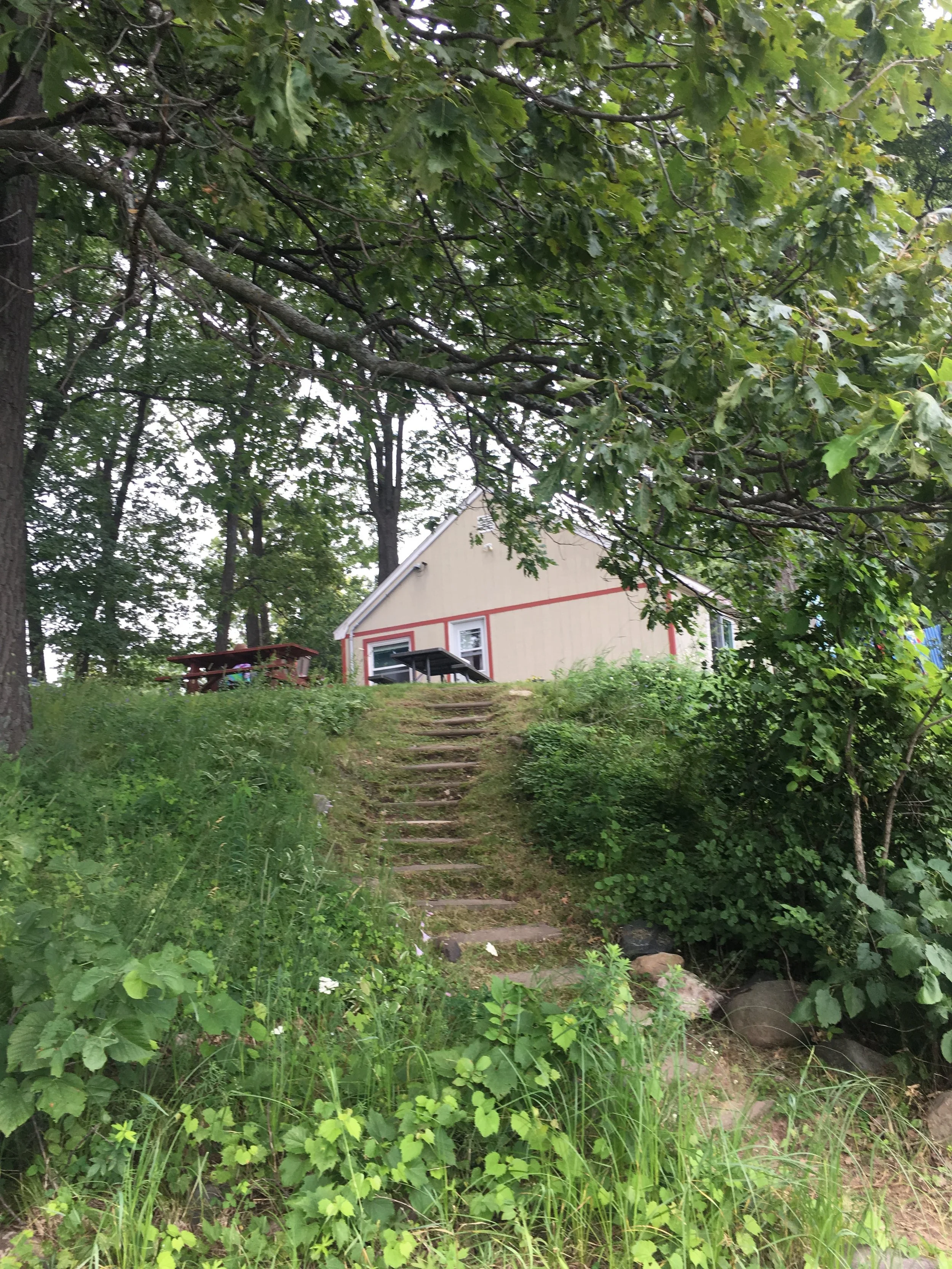  View of Beach View cabin from the beach area 