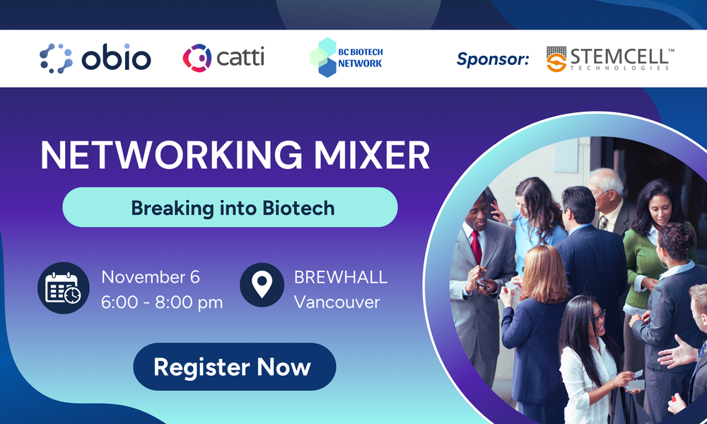 Networking Bio Networking Mixer: Breaking into Biotech — OBIO