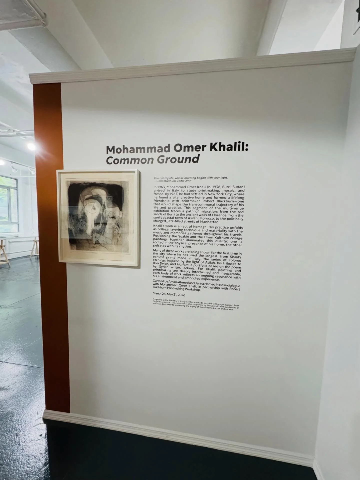 🧡 @mohammadomerkhalil x @efa.rbpmw 

Congratulations curators Amina Ahmed and @j7md - what a gorgeous and long overdue show 🧡