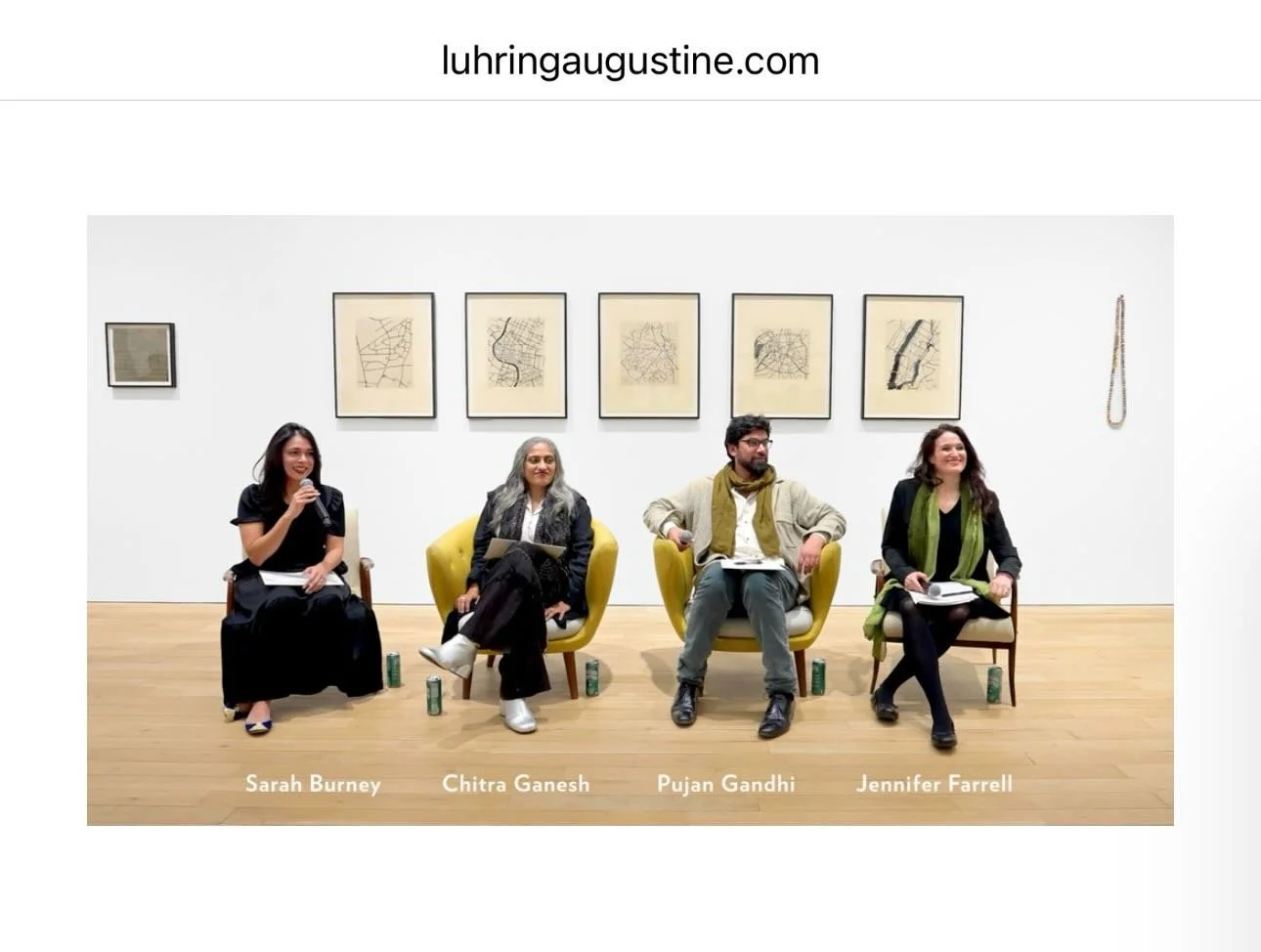 A big belated thank you to everyone involved in ✨Threads of Memory: A Conversation on Zarina ✨ @chitraganeshbkny @pujangandhi72 @farrell.jennifer loved all your anecdotes and insights on Zarina and her legacy. 

@leahghorowitz @gracedeal and the enti