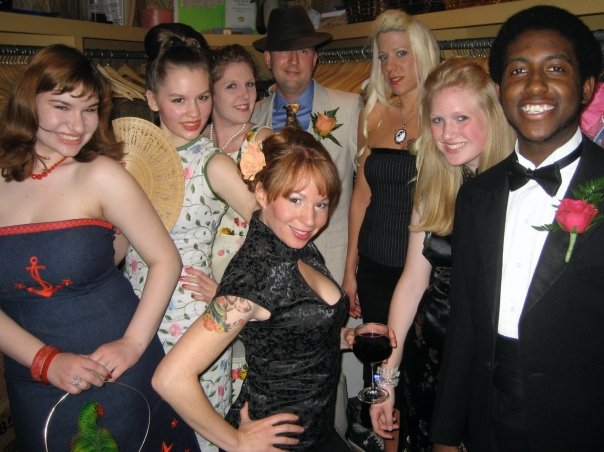 The Time Bomb models from our first fashion show in 2009