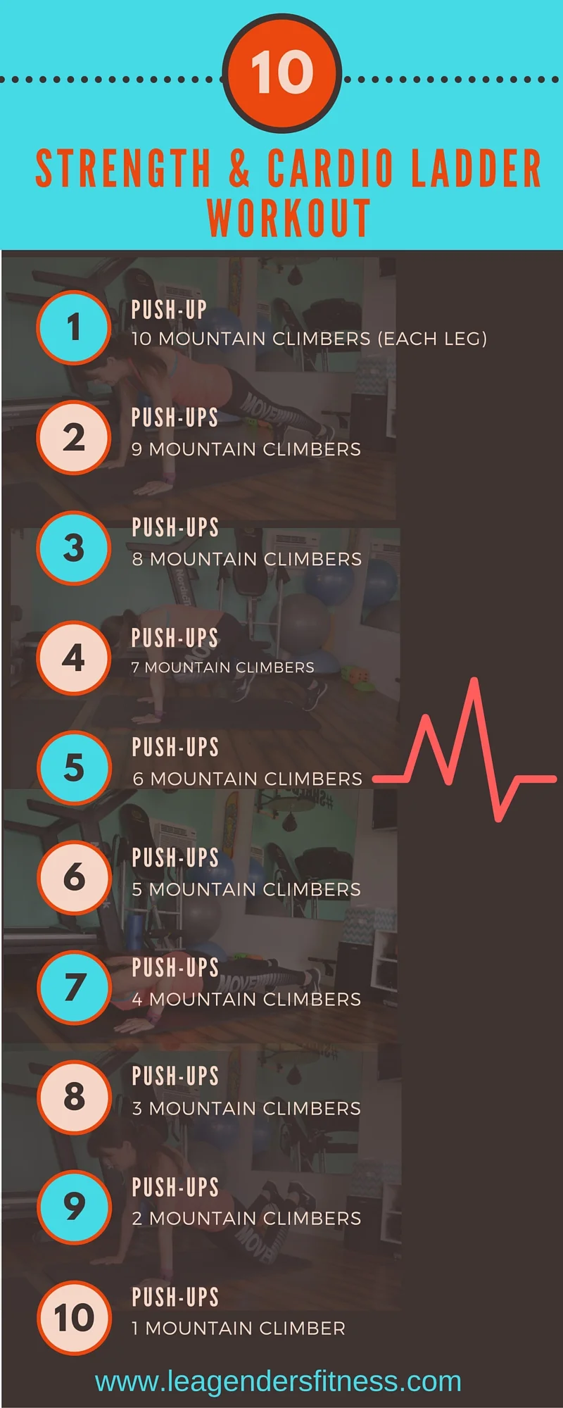 Strength & Cardio Ladder Circuit Workout — Lea Genders Fitness