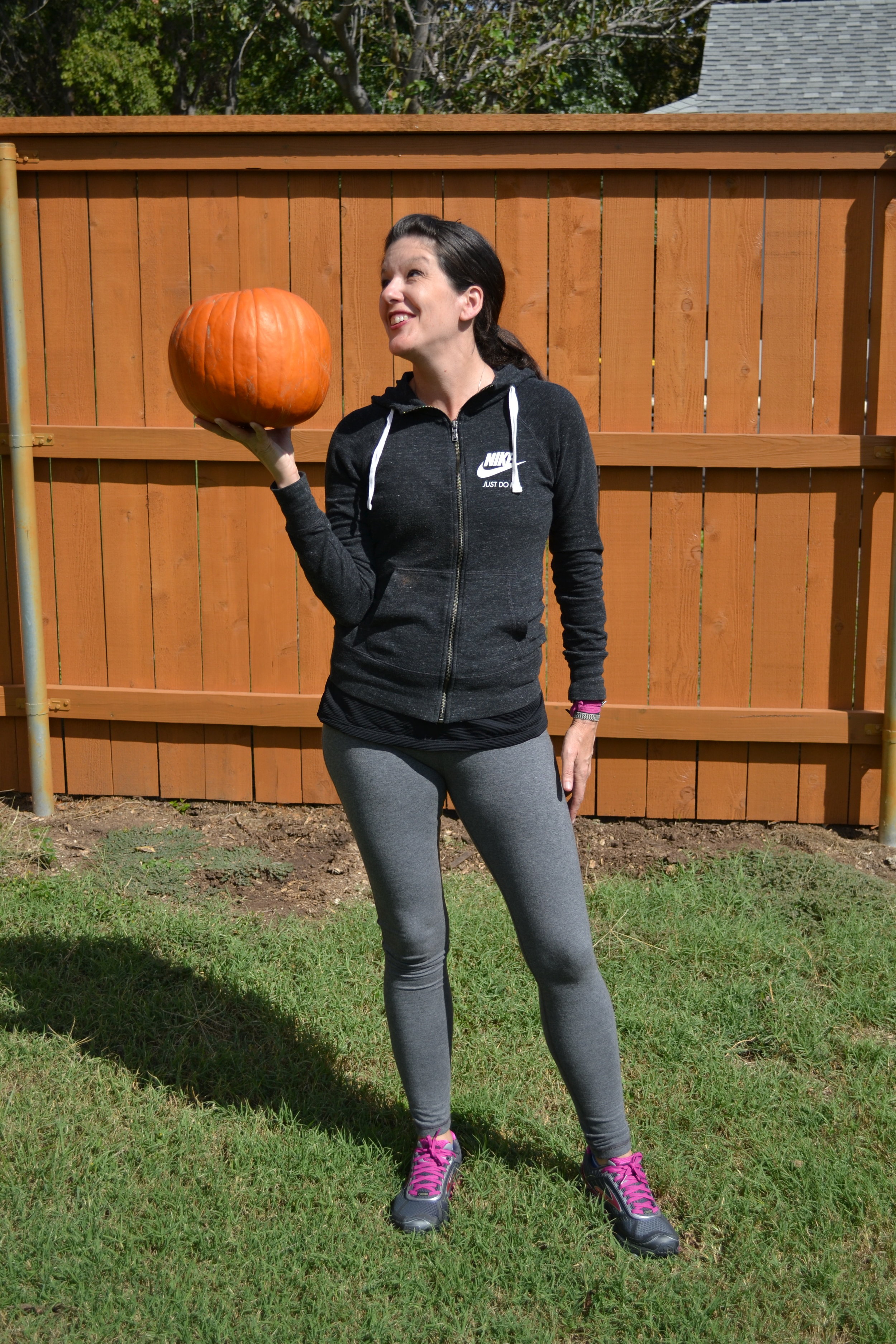 Pumpkin or medicine ball...you decide.