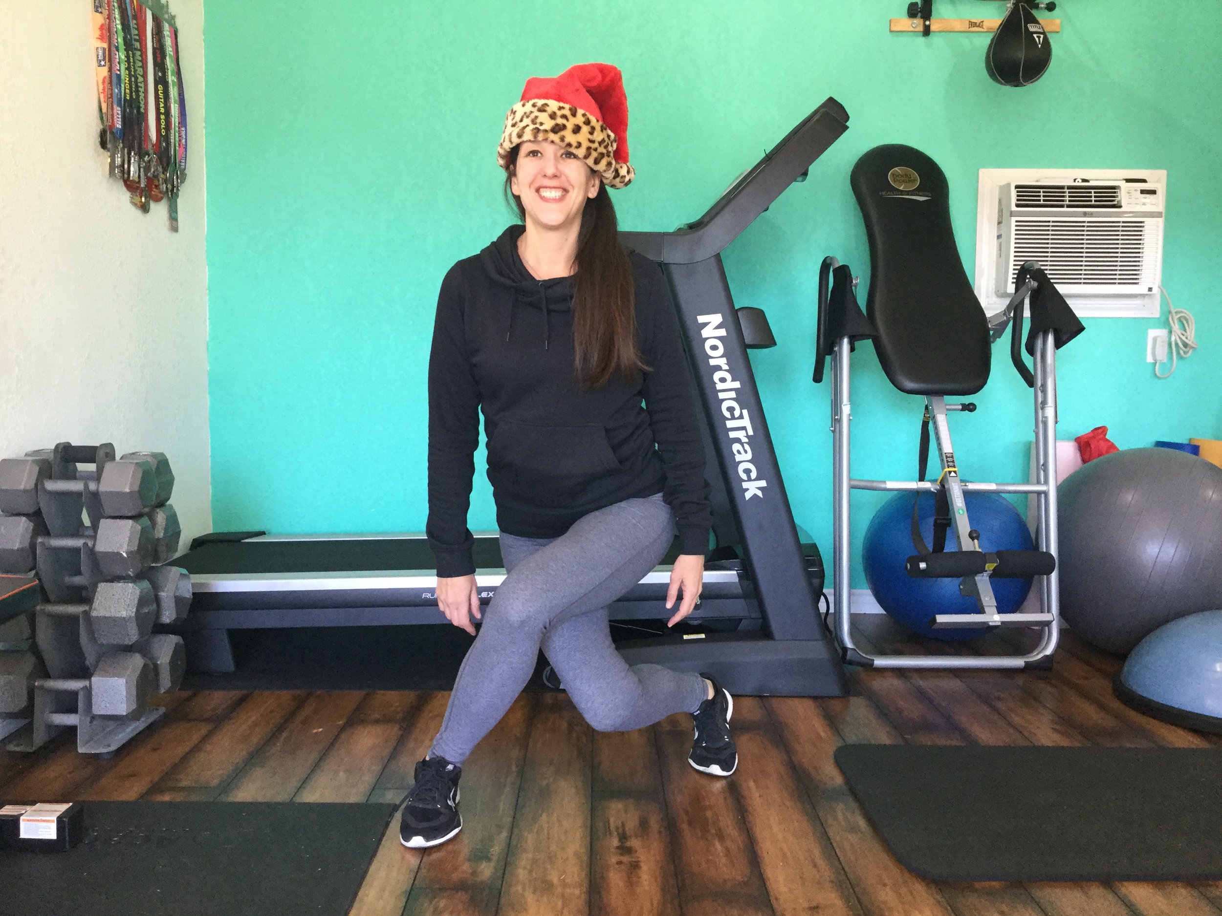 Nine Curtsy Lunges