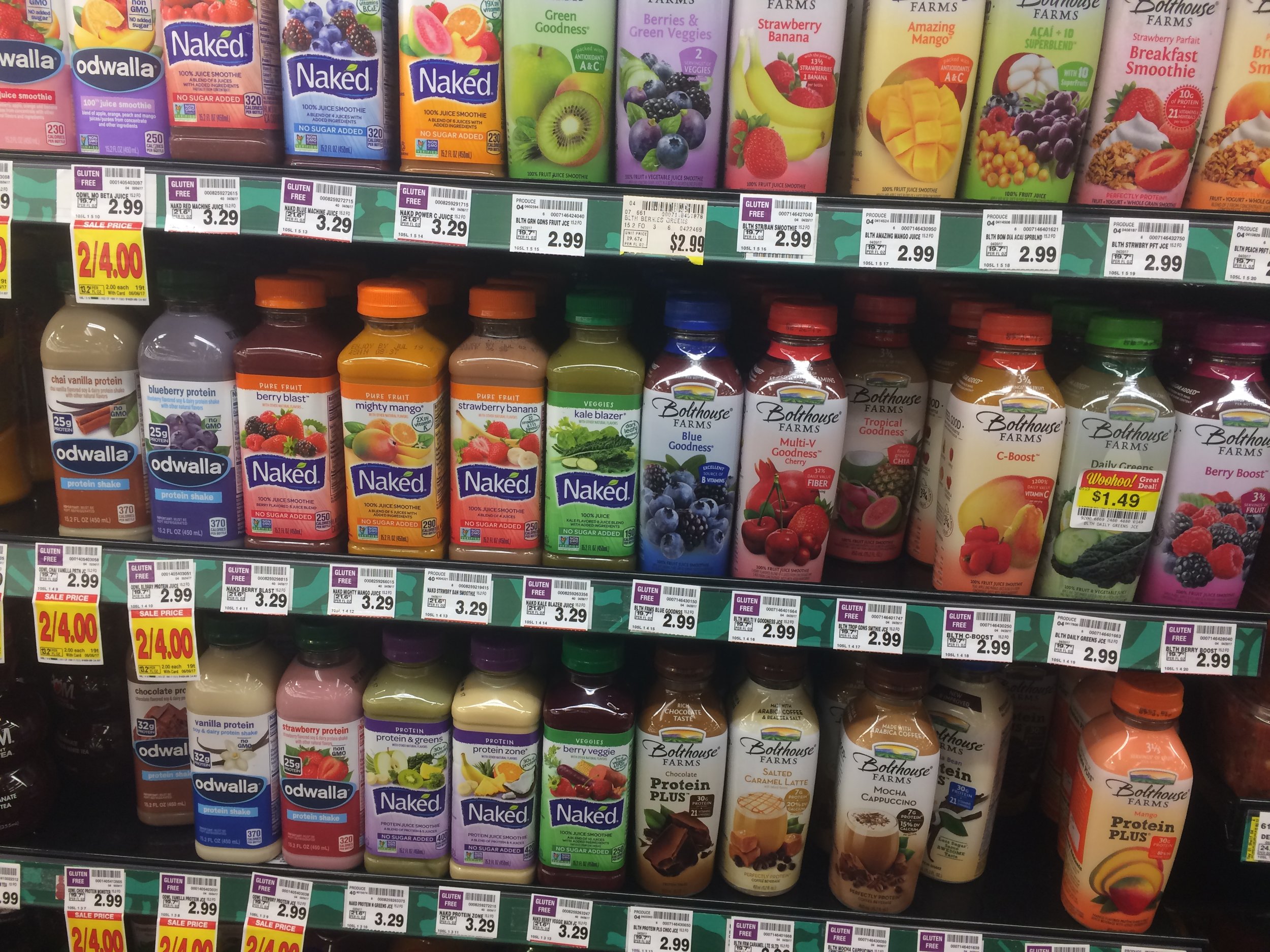 Most of these seemingly healthy drinks are not healthy at all. (shakes fist at food marketers)