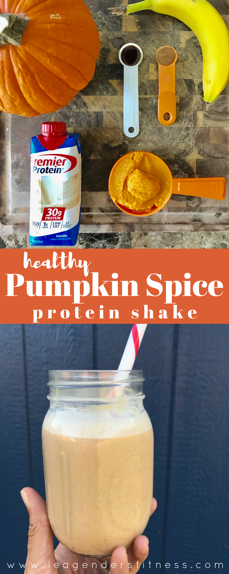 SHAKE IT UP WITH A PUMPKIN SPICE PROTEIN SHAKE & WORKOUT — Lea Genders
