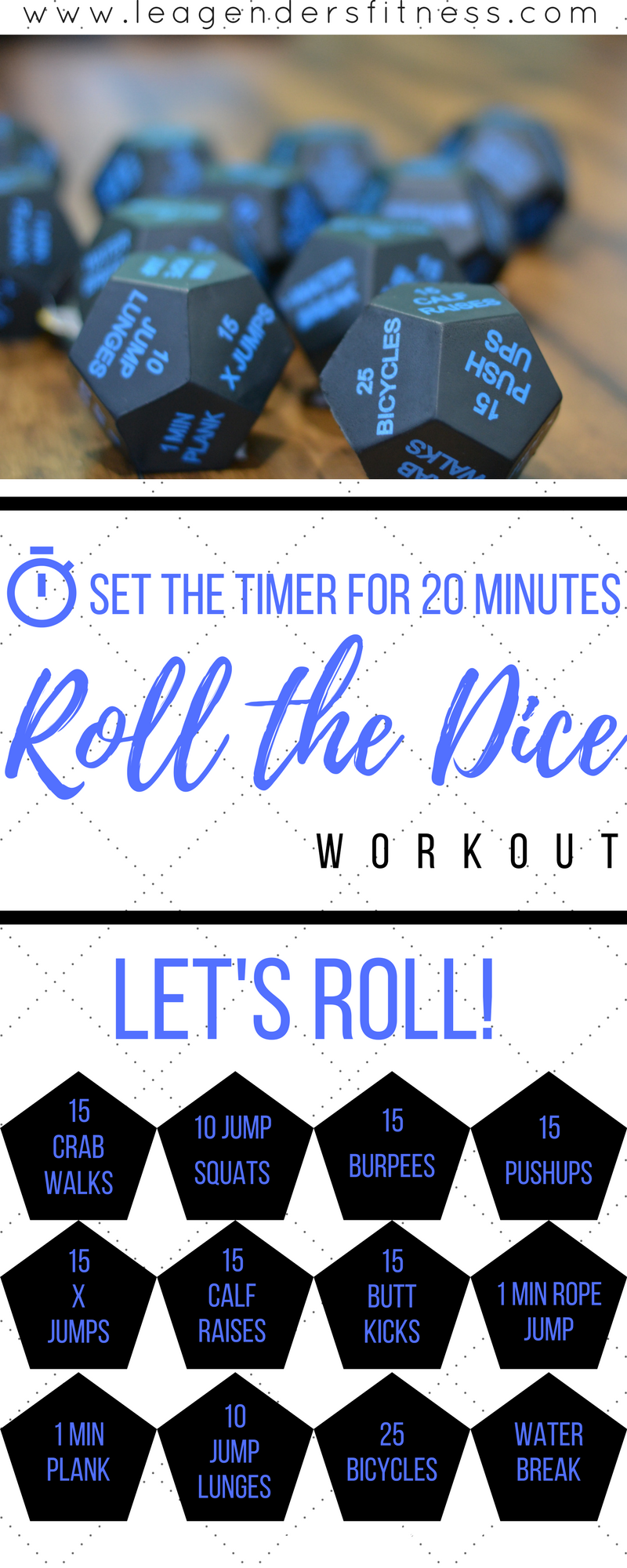 Roll The Dice Workout A Fitness Dice Giveaway Lea Roll The Dice Workout A Fitness Dice Giveaway Lea