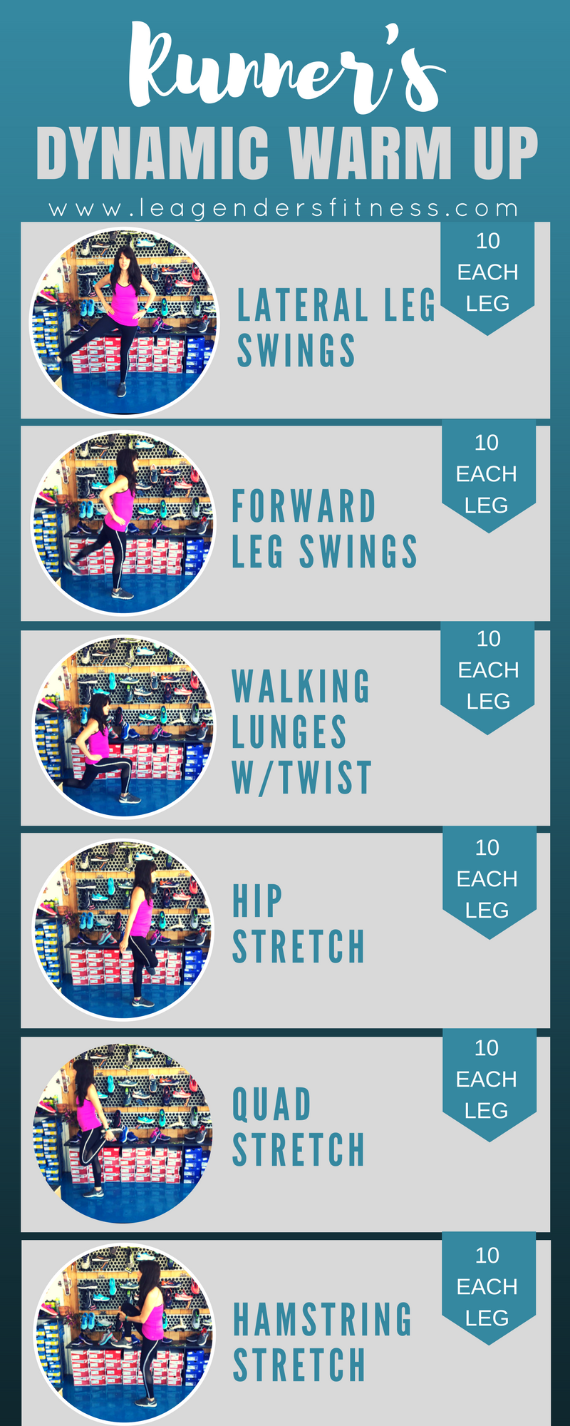 Runner's Dynamic WarmUp to Improve Performance & Help Prevent Injury