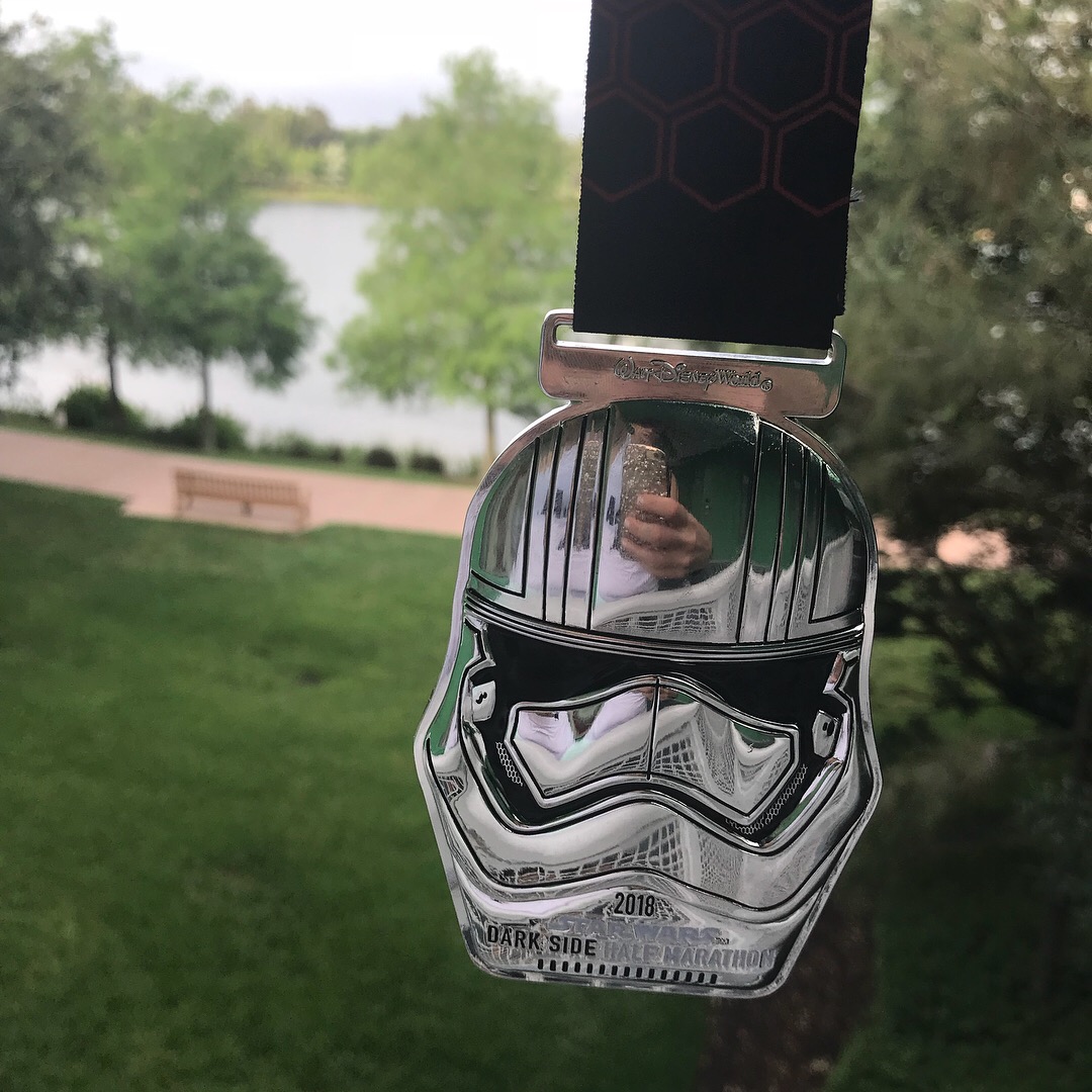 The Star Wars Dark Side Half Marathon Race Recap