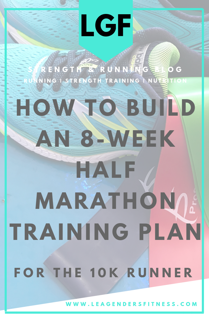 How to build an 8-week half marathon training plan. Save to your favorite running Pinterest board for later.