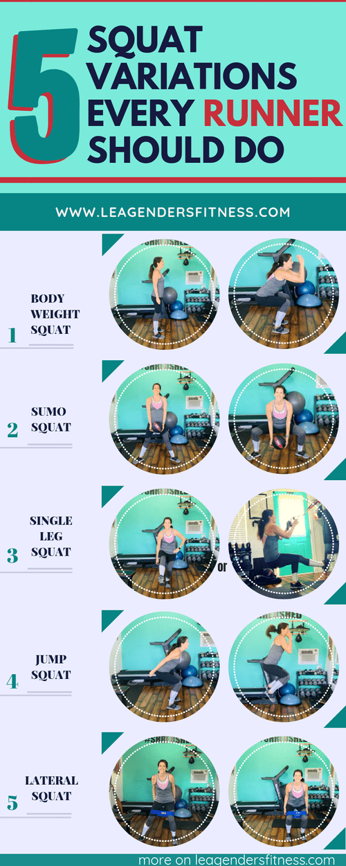 5 SQUAT VARIATIONS EVERY RUNNER SHOULD DO — Lea Genders Fitness