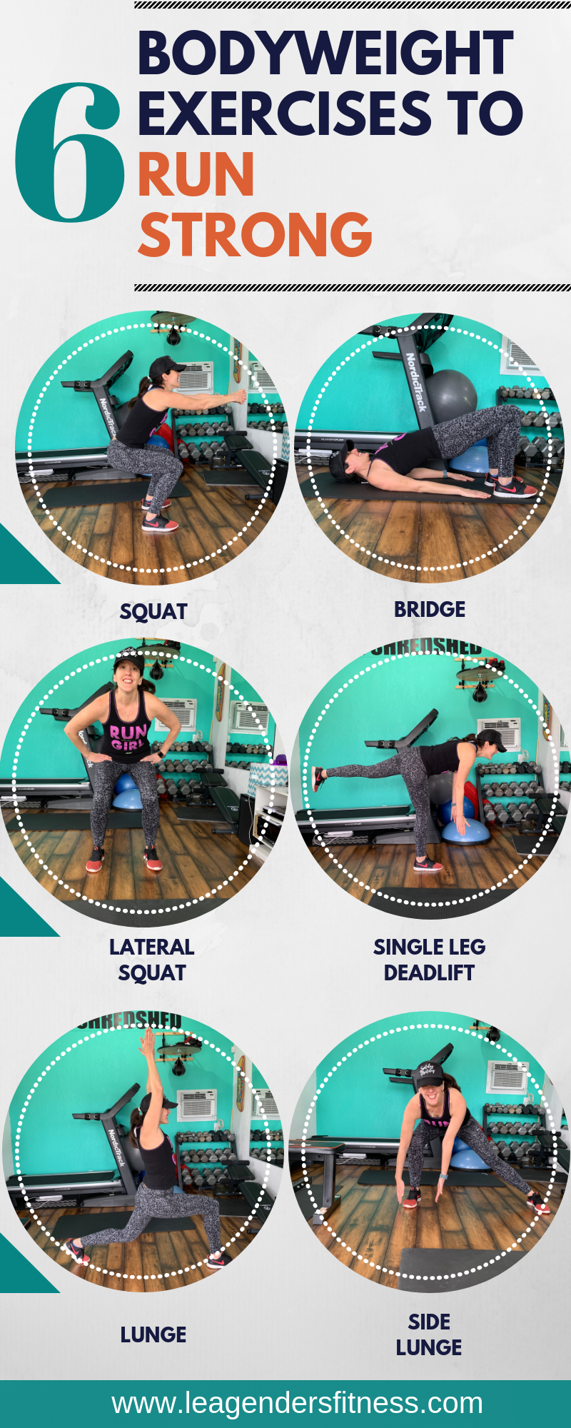6 bodyweight exercises to run strong