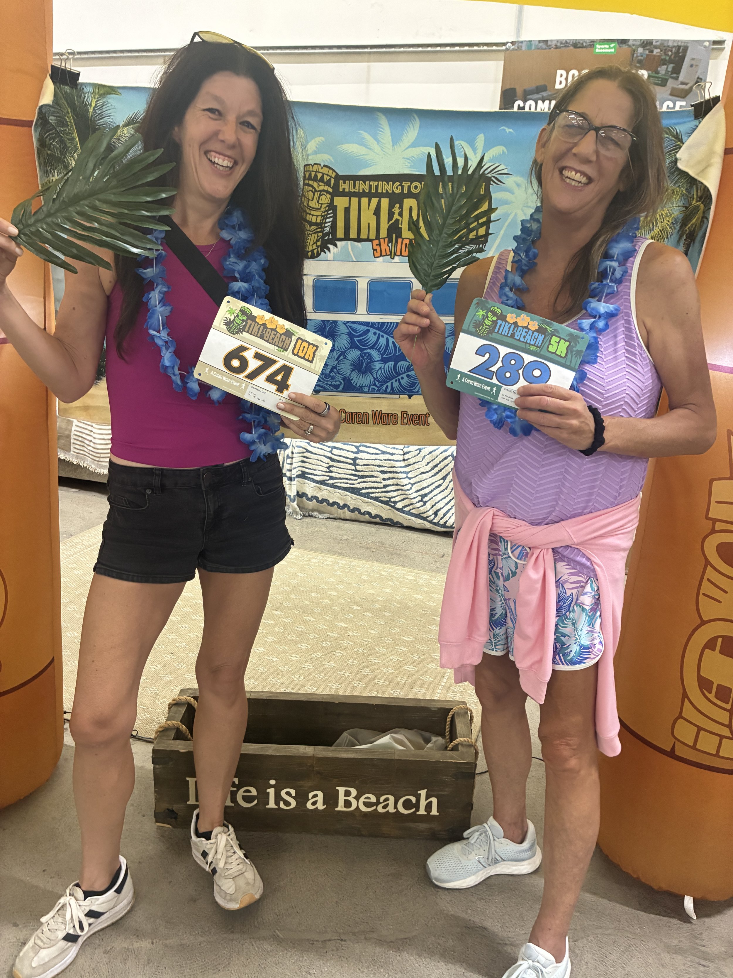  Packet Pick up for Tiki Beach 10K in Huntington Beach, CA at the Sports Basement 
