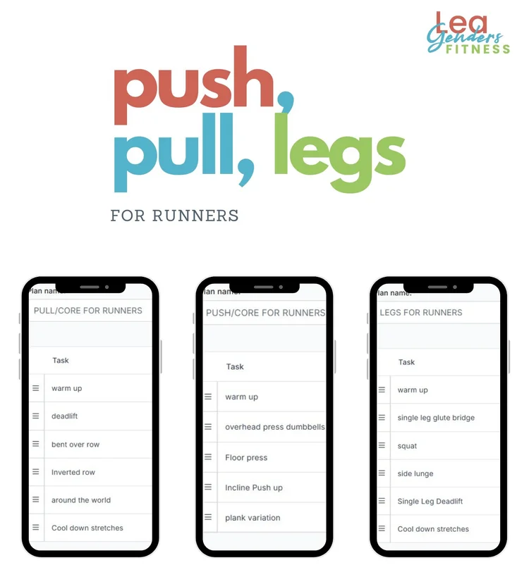 Push Core Sample Improve Your Potential with the Push Pull Legs Strength Programming for ...
