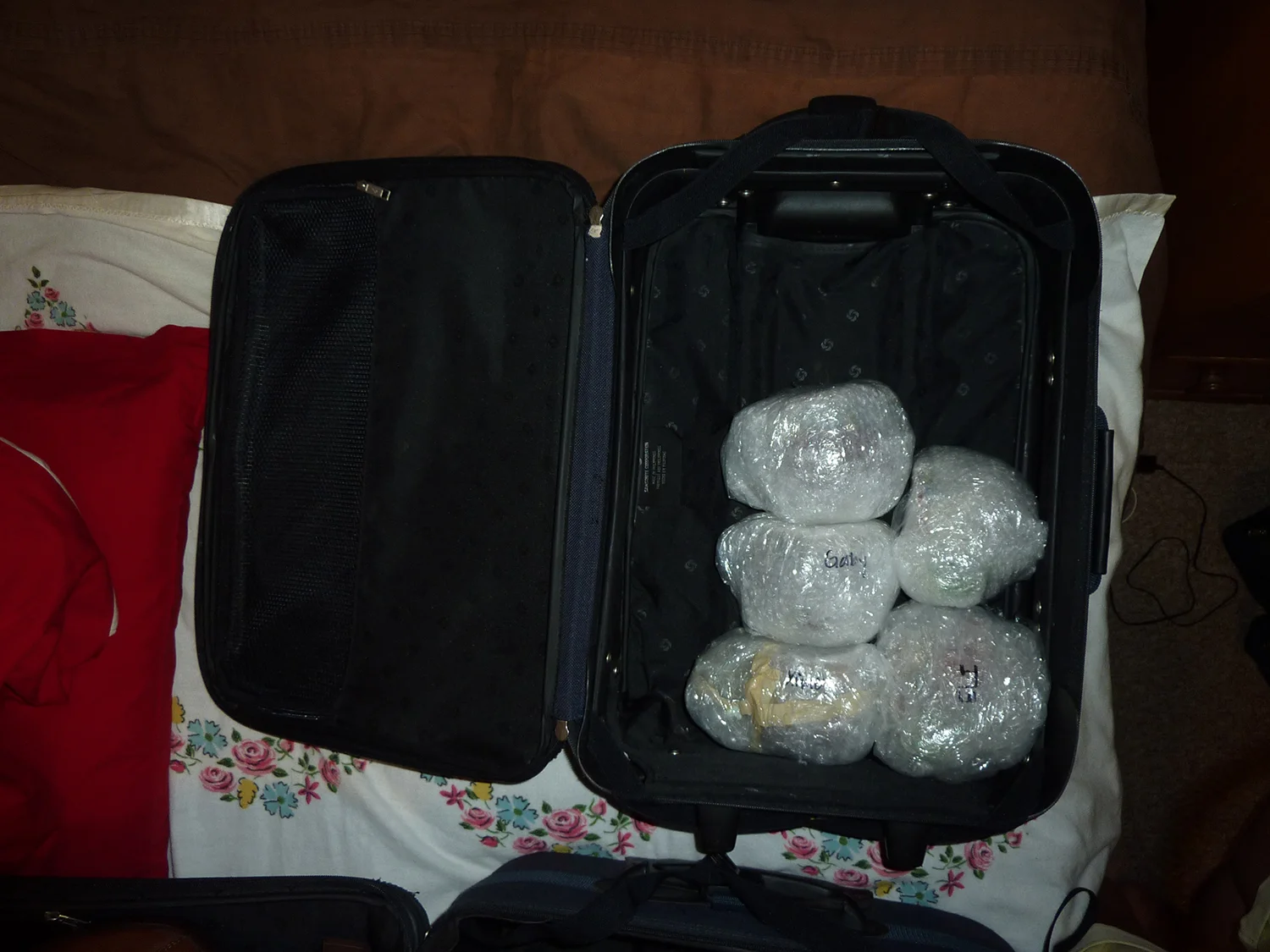  Carefully packed in my carry on, I brought them to Guatemala where we planned a reunion. 