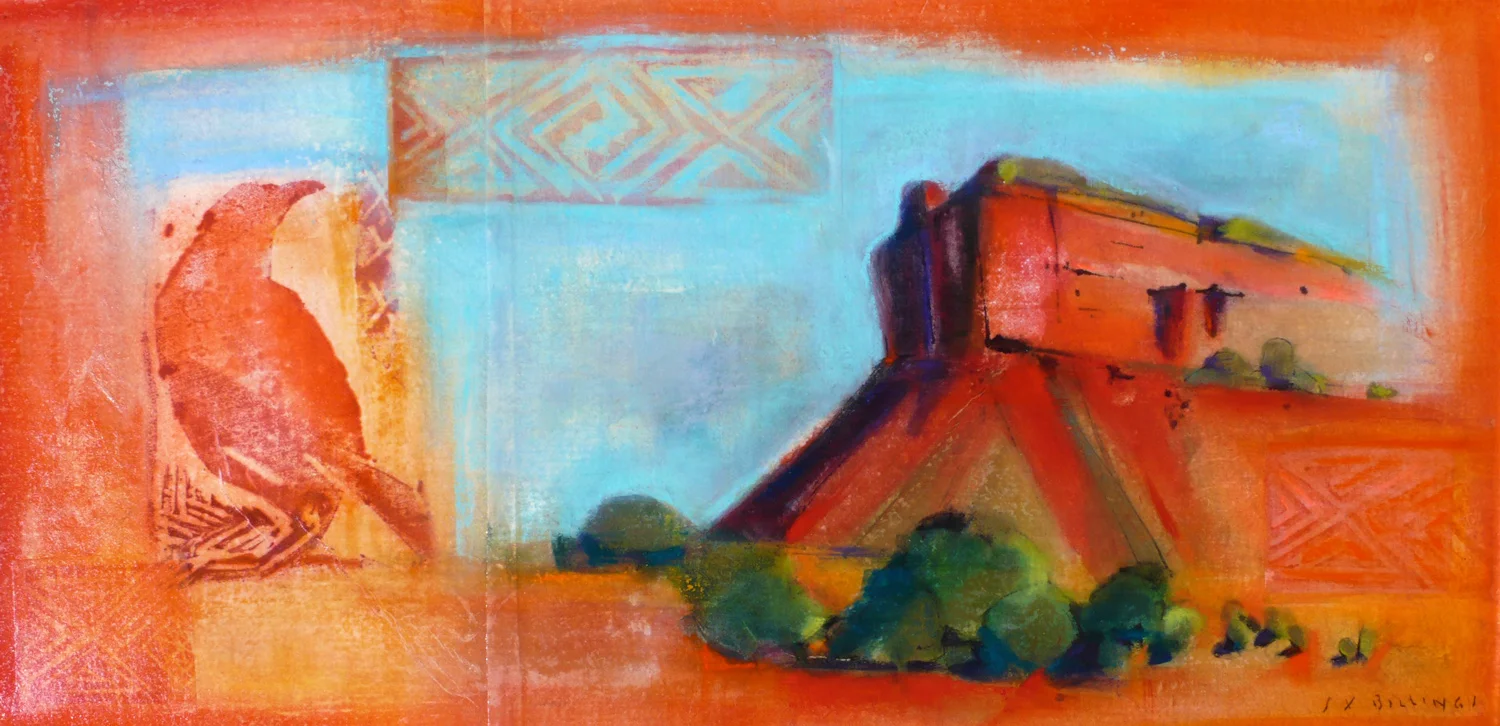  red rocks raven &nbsp;12" x 26" 