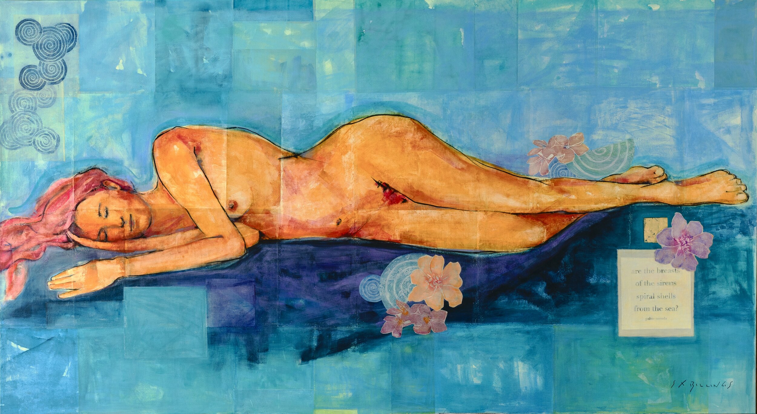  LA SIRENA:  120” x 66” installed in home in Zacatitos Baja Sur 