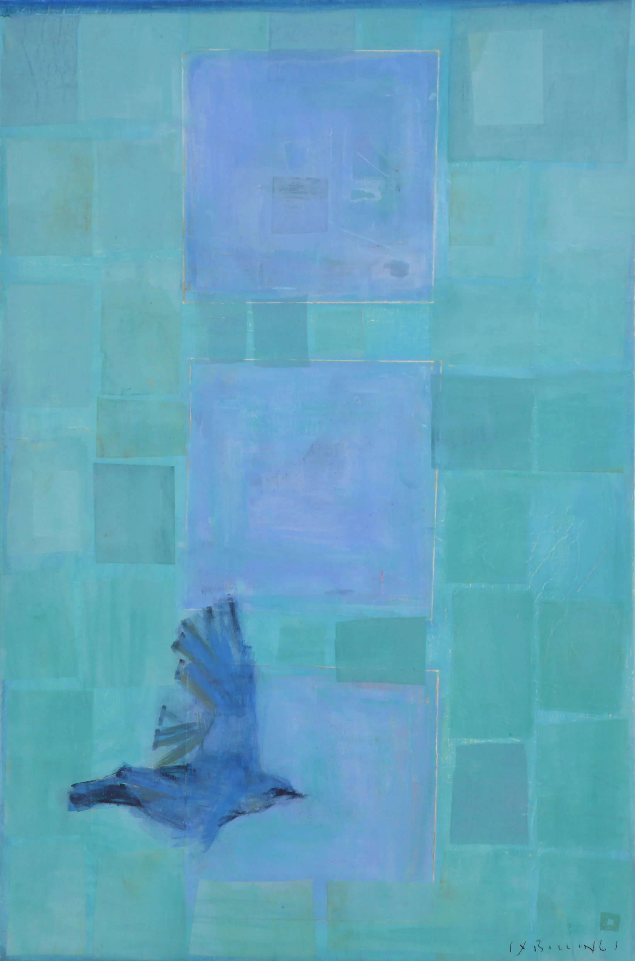  SUMMER BLUEBIRD   22” X 40” 