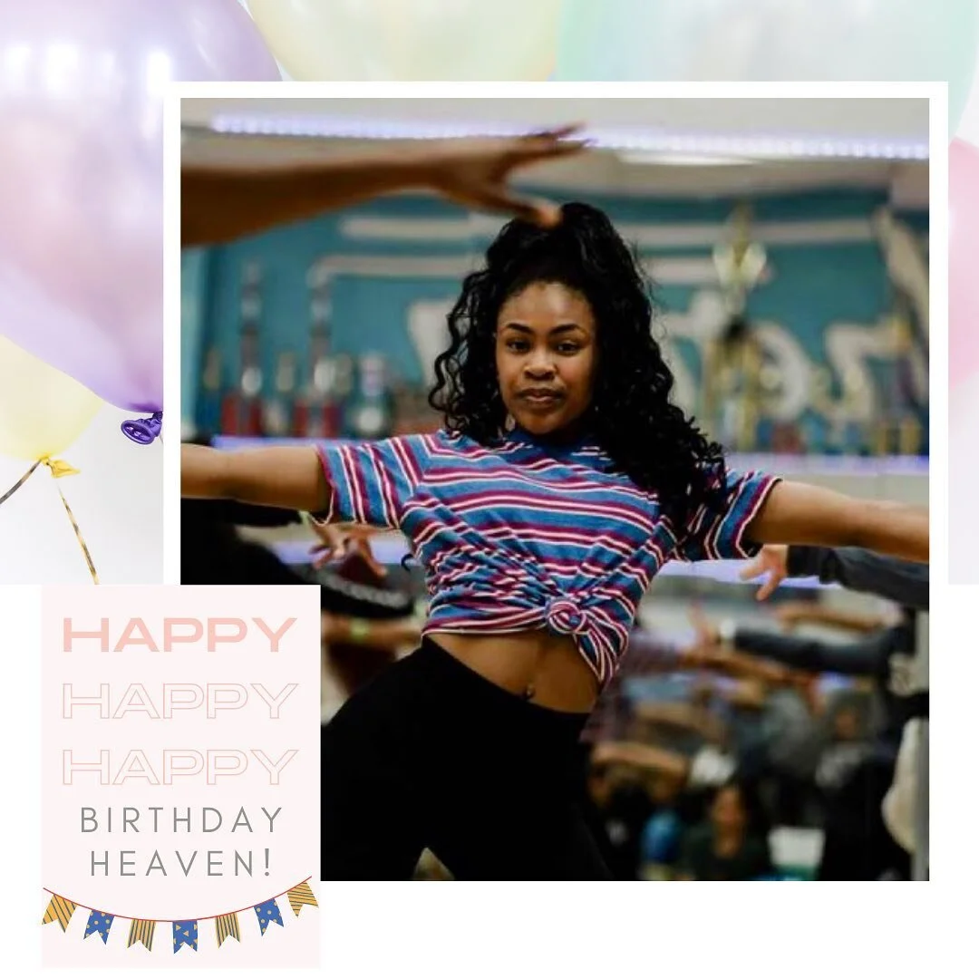 Happiest of birthdays to Heaven Begelton, first-year member and sophomore on Inertia Dance Co. Aside from practicing dance, Heaven loves to read and sing! Enjoy your special day HEAVEN! 🎈🥳