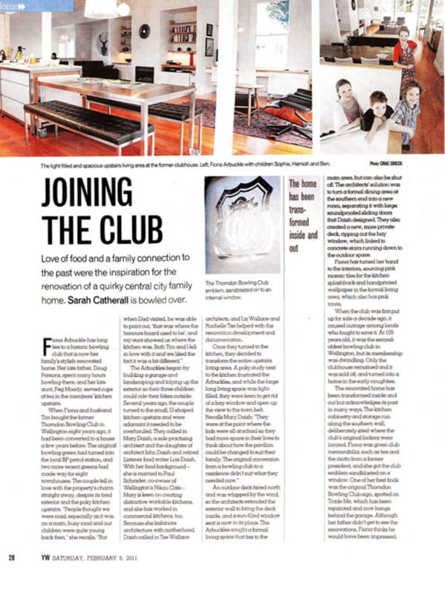 Dominion Post  Your Weekend  February 2011