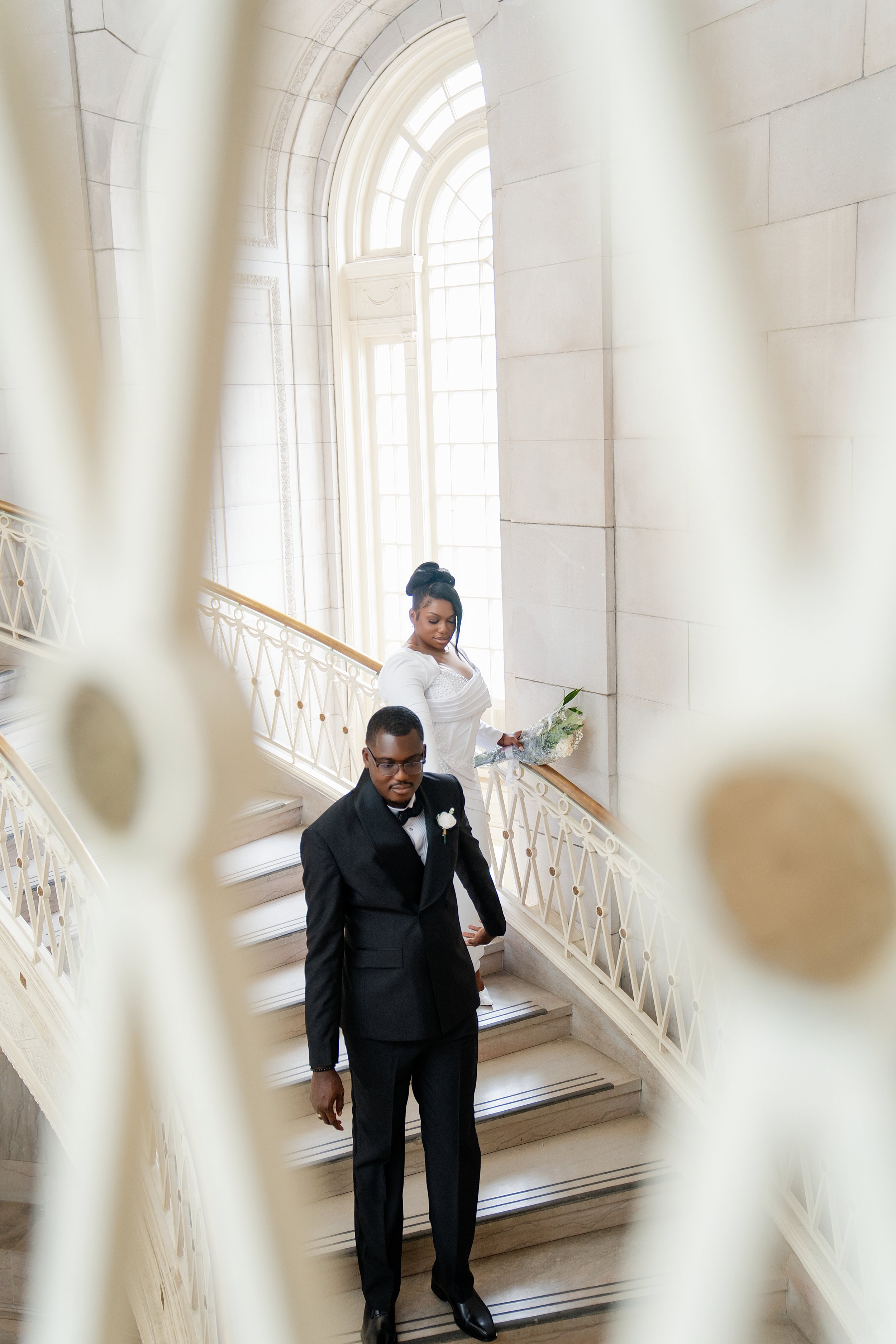 Kimberly and Prince Alex civil wedding photo 8 in Connecticut