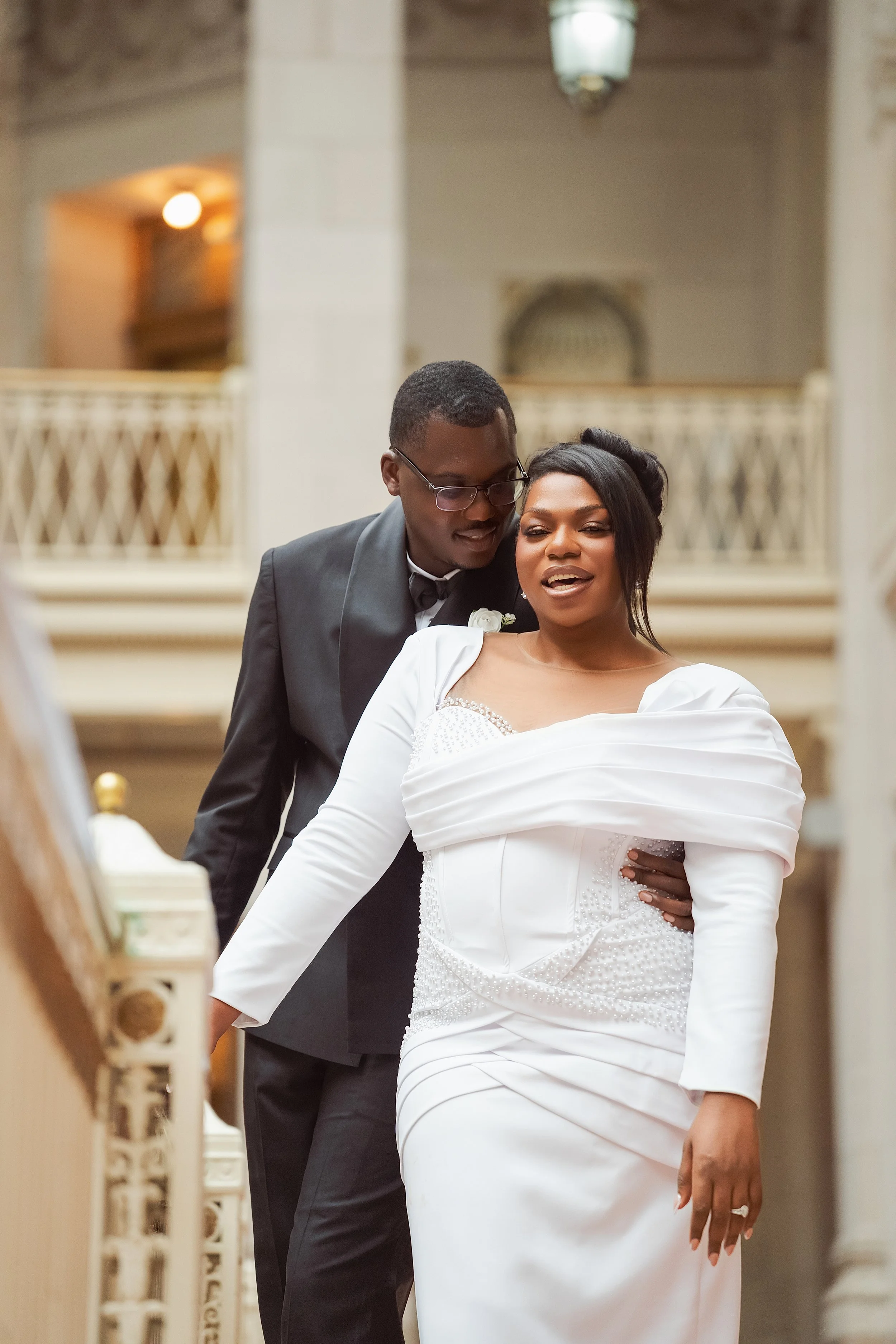 Kimberly and Prince Alex civil wedding photo 58 in Connecticut