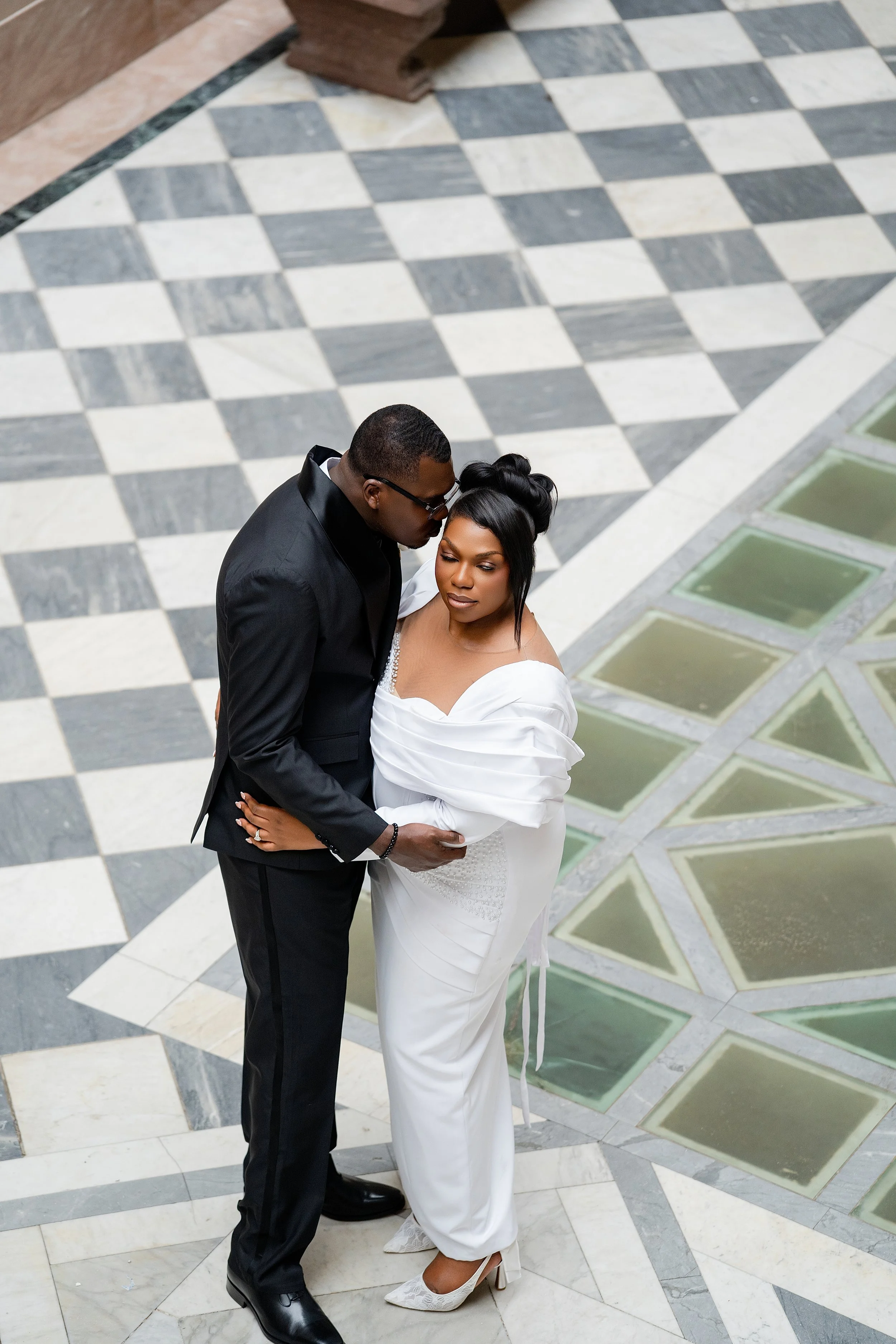 Kimberly and Prince Alex civil wedding photo 63 in Connecticut