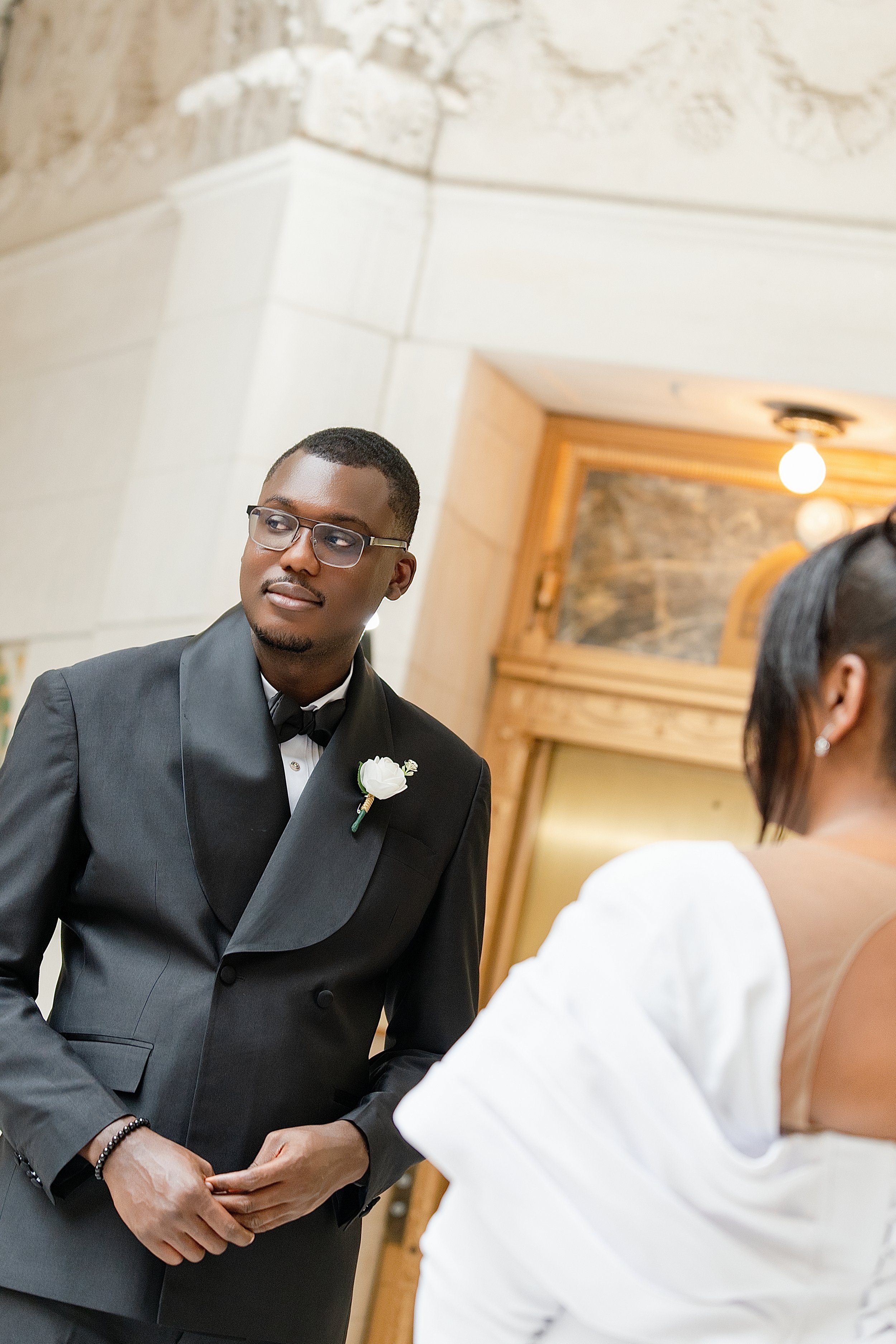 Kimberly and Prince Alex civil wedding photo 21 in Connecticut