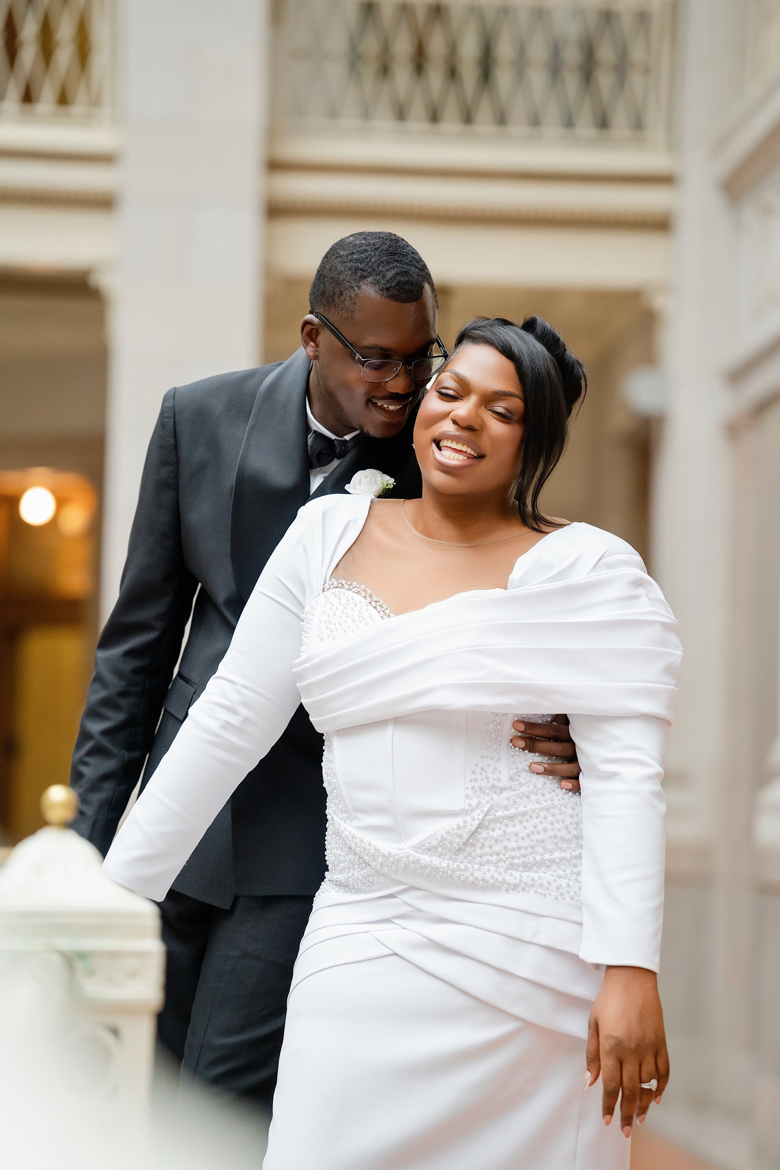 Kimberly and Prince Alex civil wedding photo 56 in Connecticut