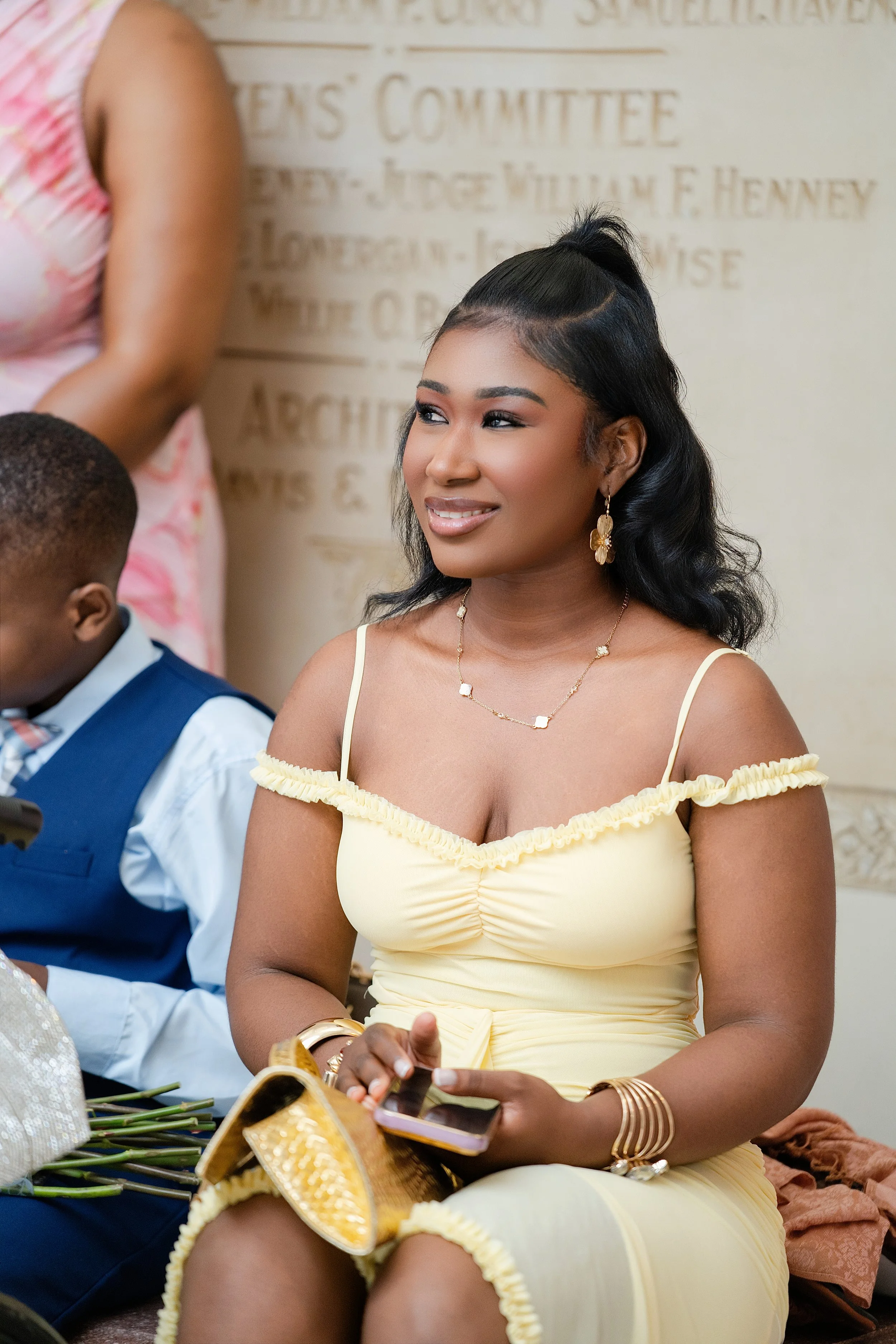 Kimberly and Prince Alex civil wedding photo 22 in Connecticut