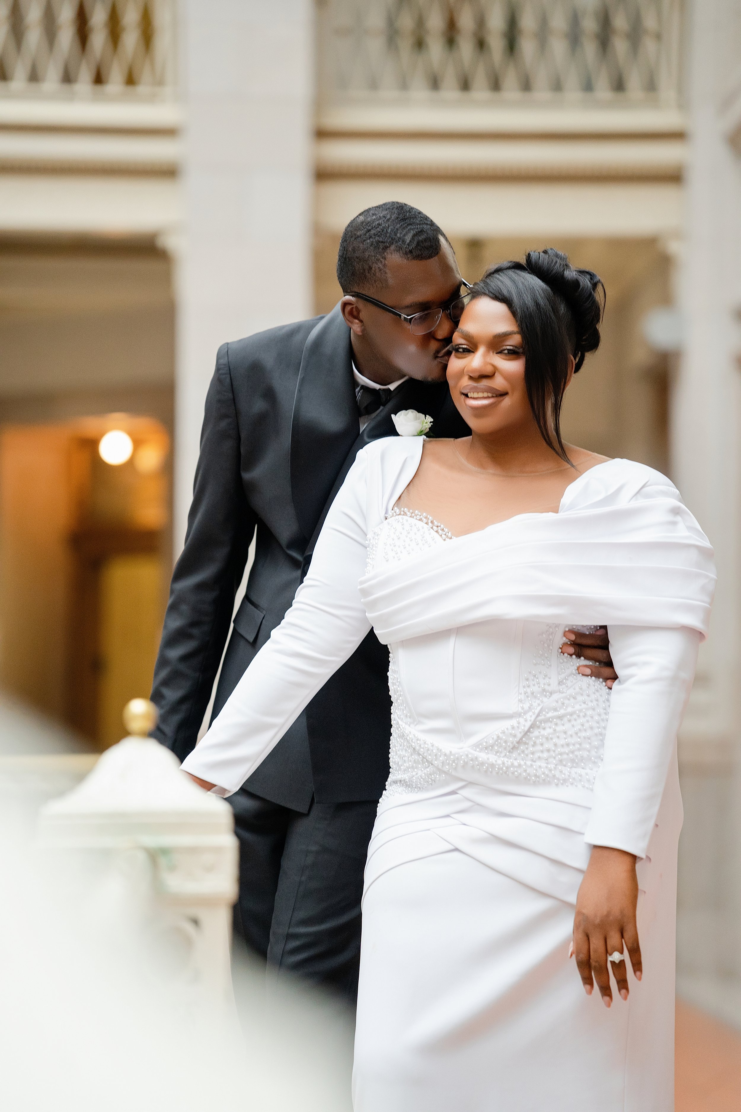 Kimberly and Prince Alex civil wedding photo 54 in Connecticut