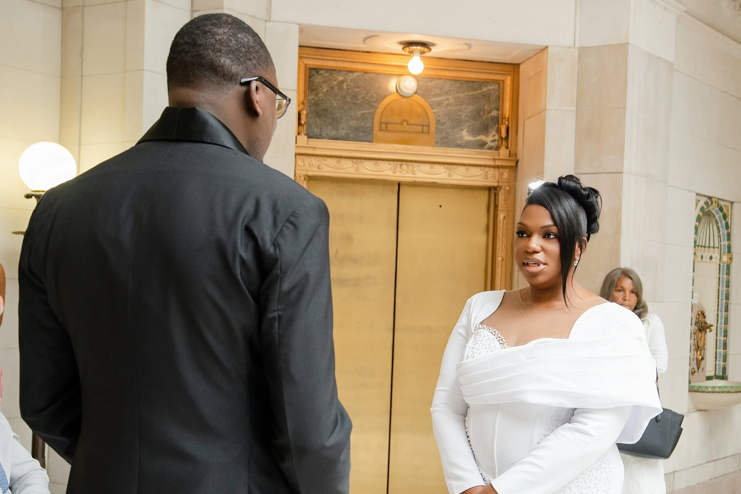 Kimberly and Prince Alex civil wedding photo 32 in Connecticut