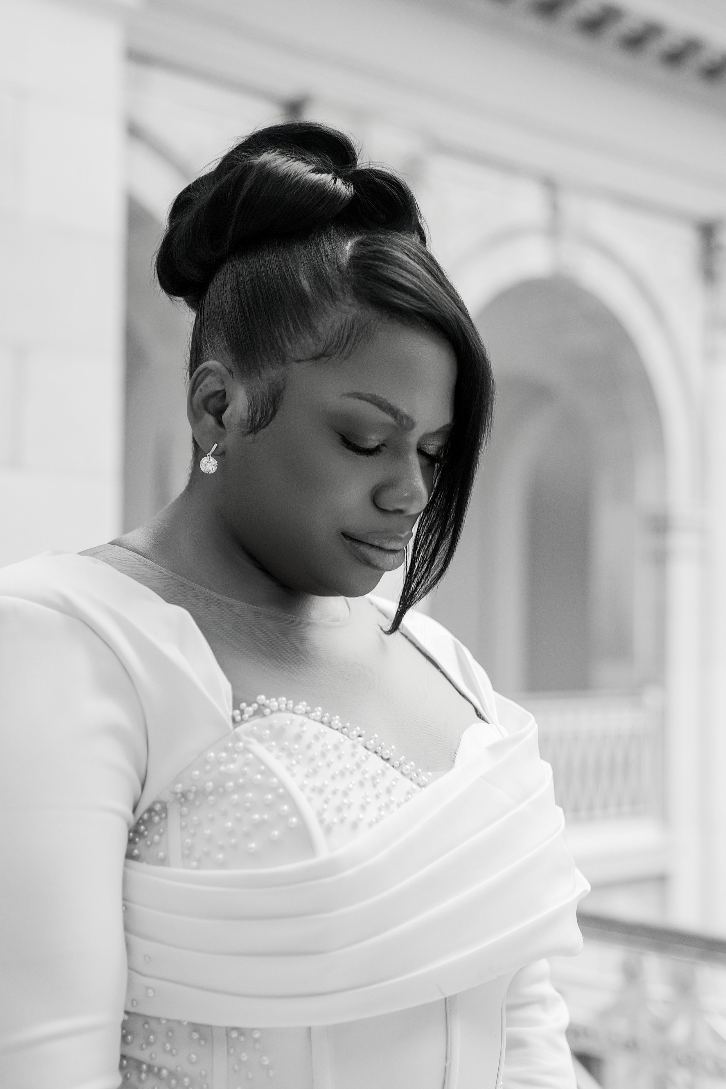 Kimberly and Prince Alex civil wedding photo 16 in Connecticut