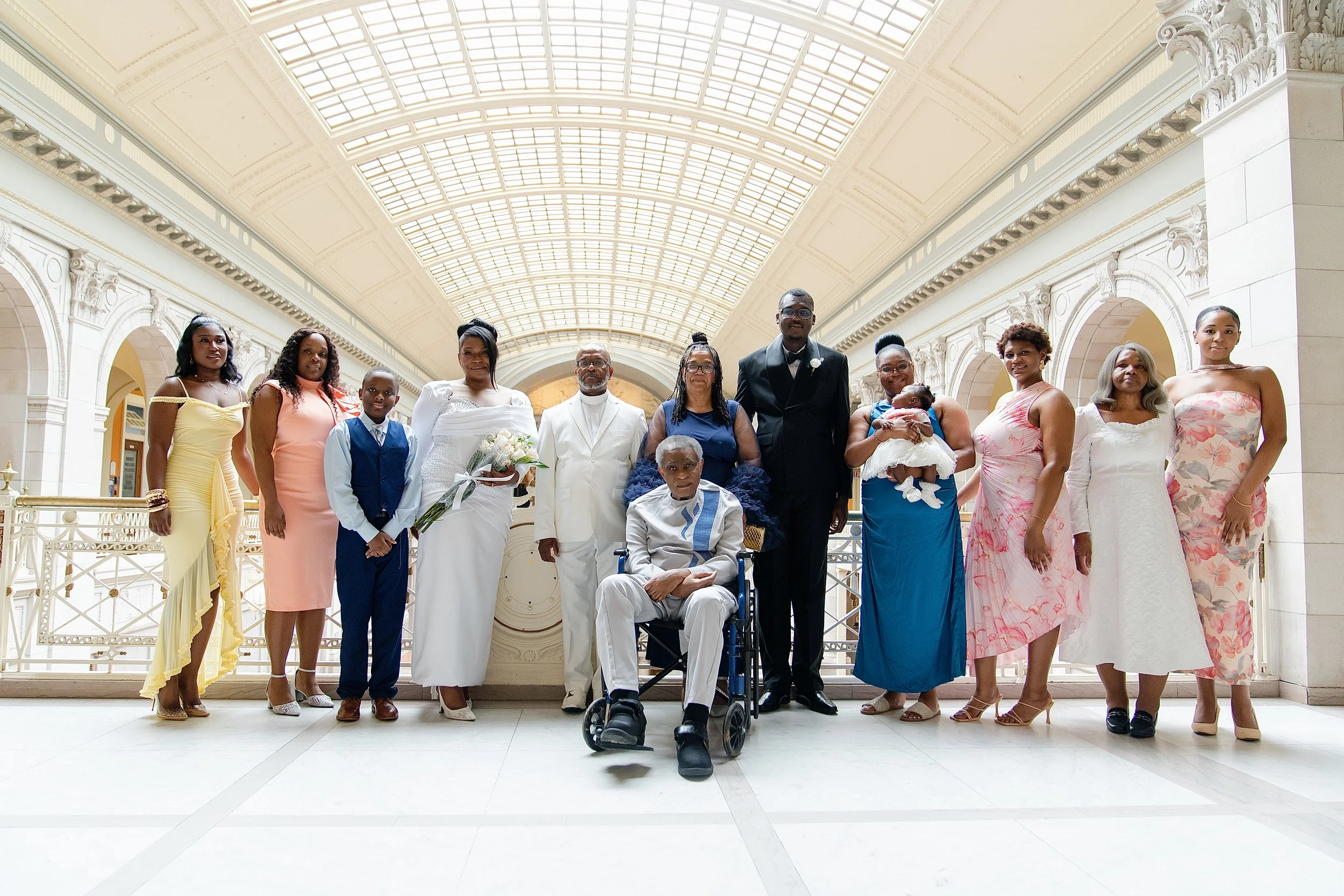 Kimberly and Prince Alex civil wedding photo 50 in Connecticut