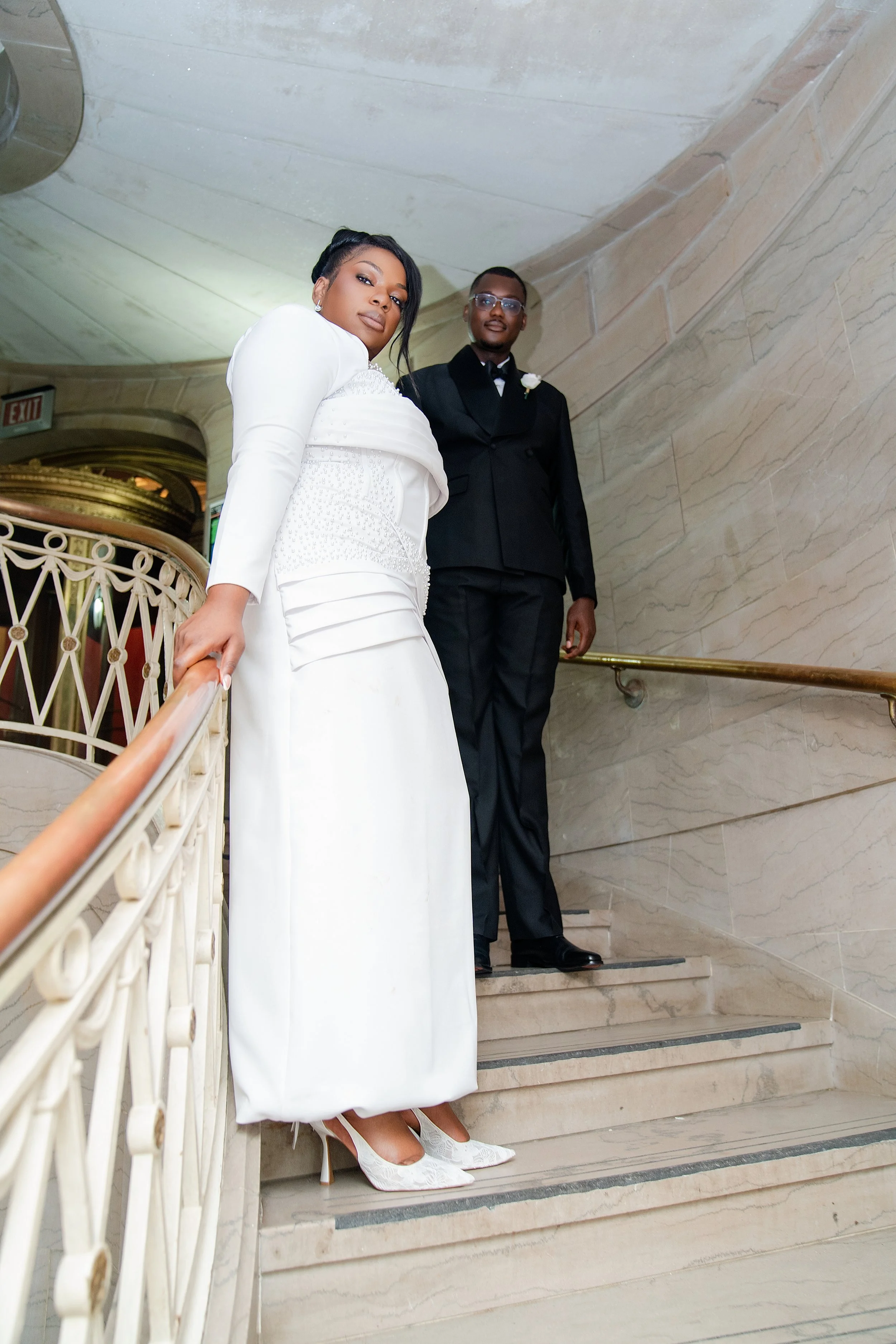 Kimberly and Prince Alex civil wedding photo 69 in Connecticut