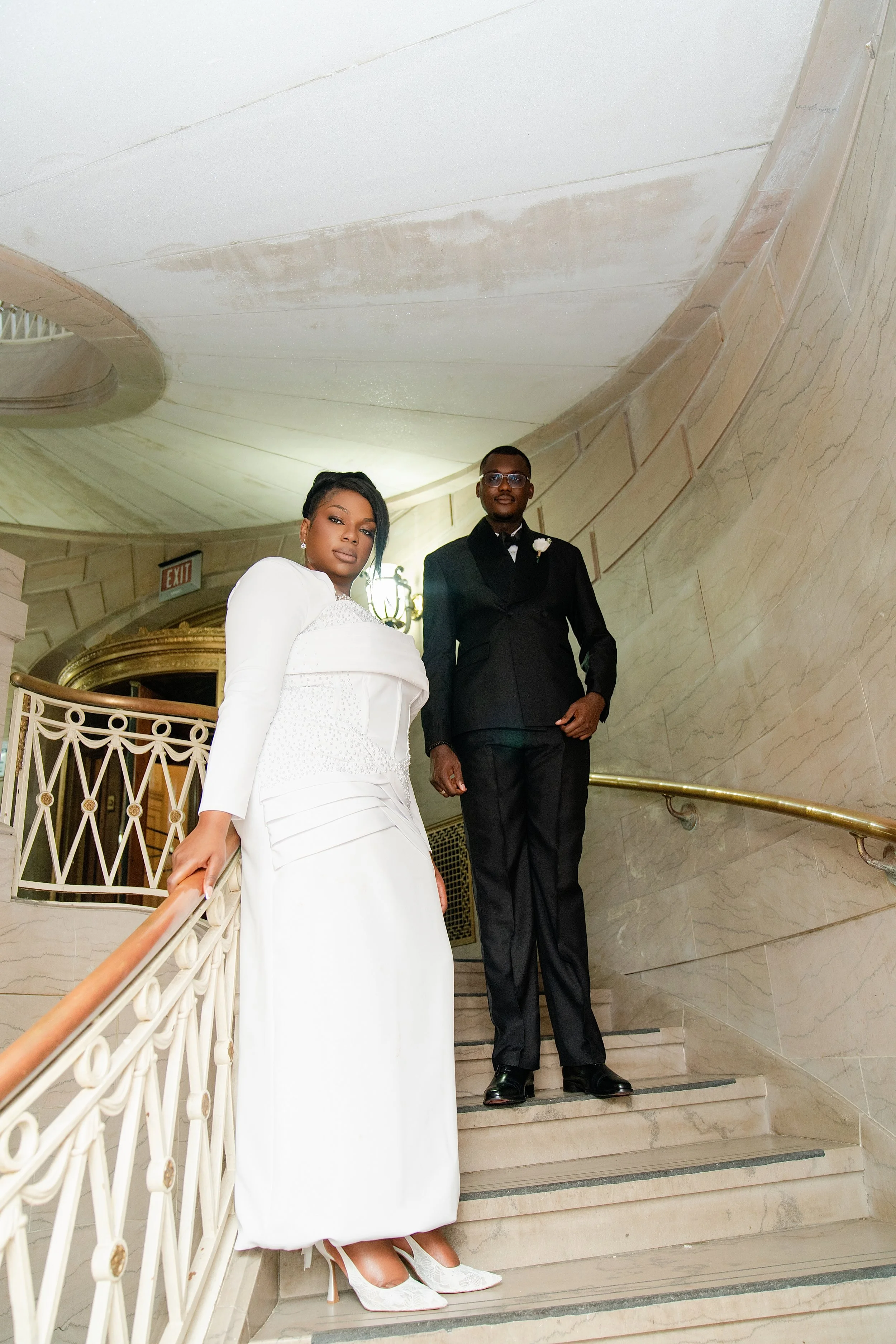Kimberly and Prince Alex civil wedding photo 70 in Connecticut