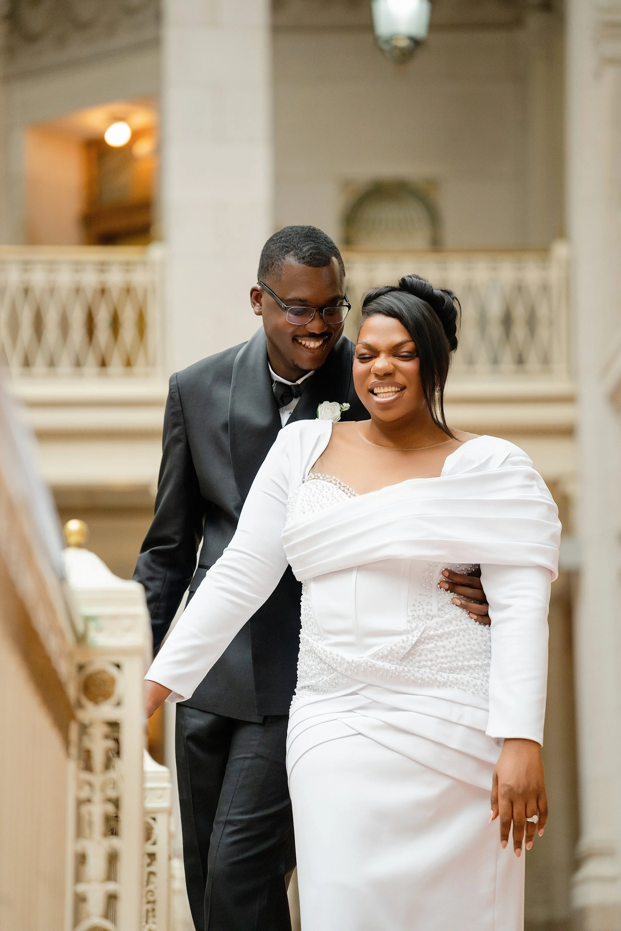 Kimberly and Prince Alex civil wedding photo 59 in Connecticut