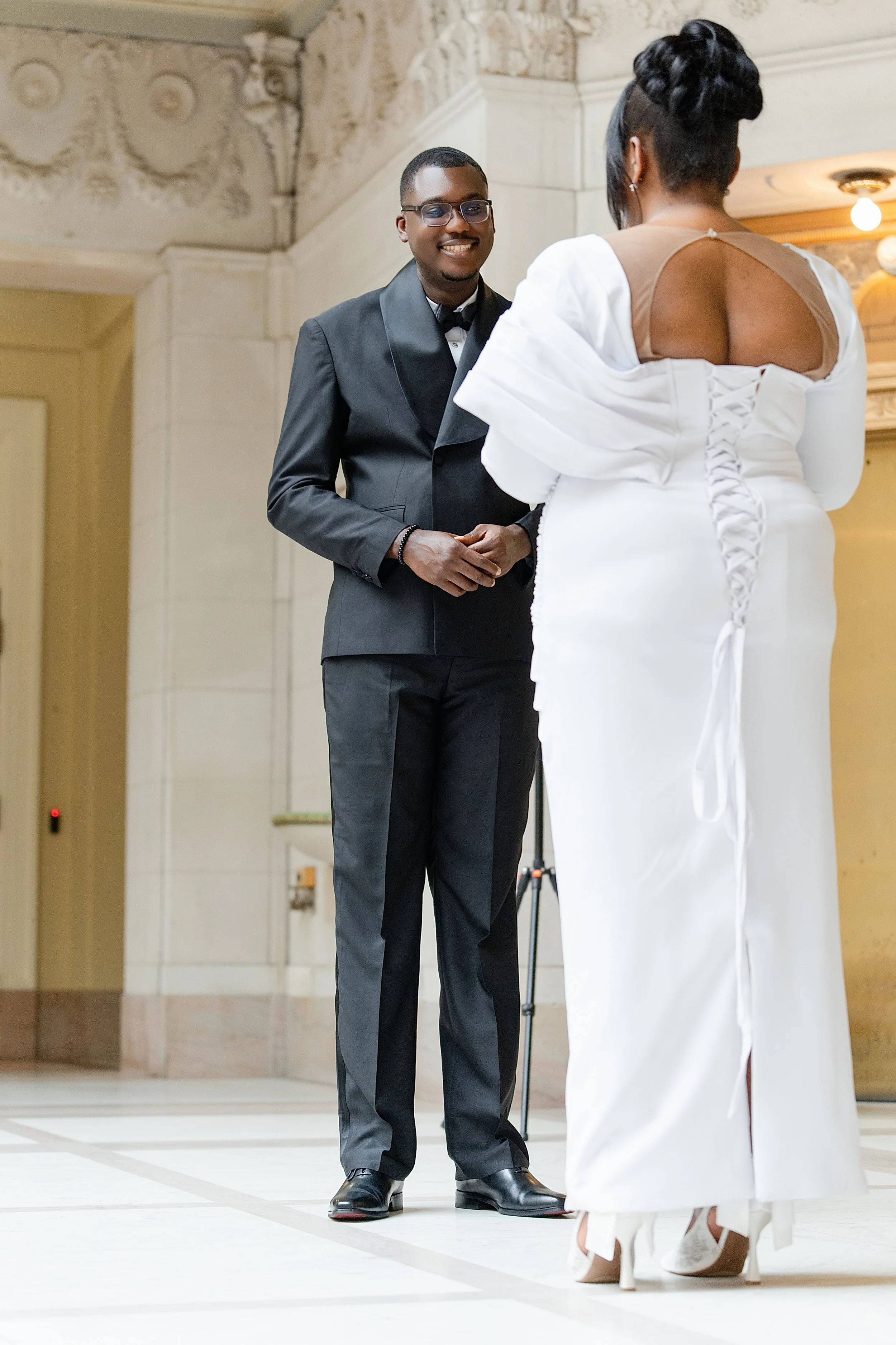 Kimberly and Prince Alex civil wedding photo 20 in Connecticut