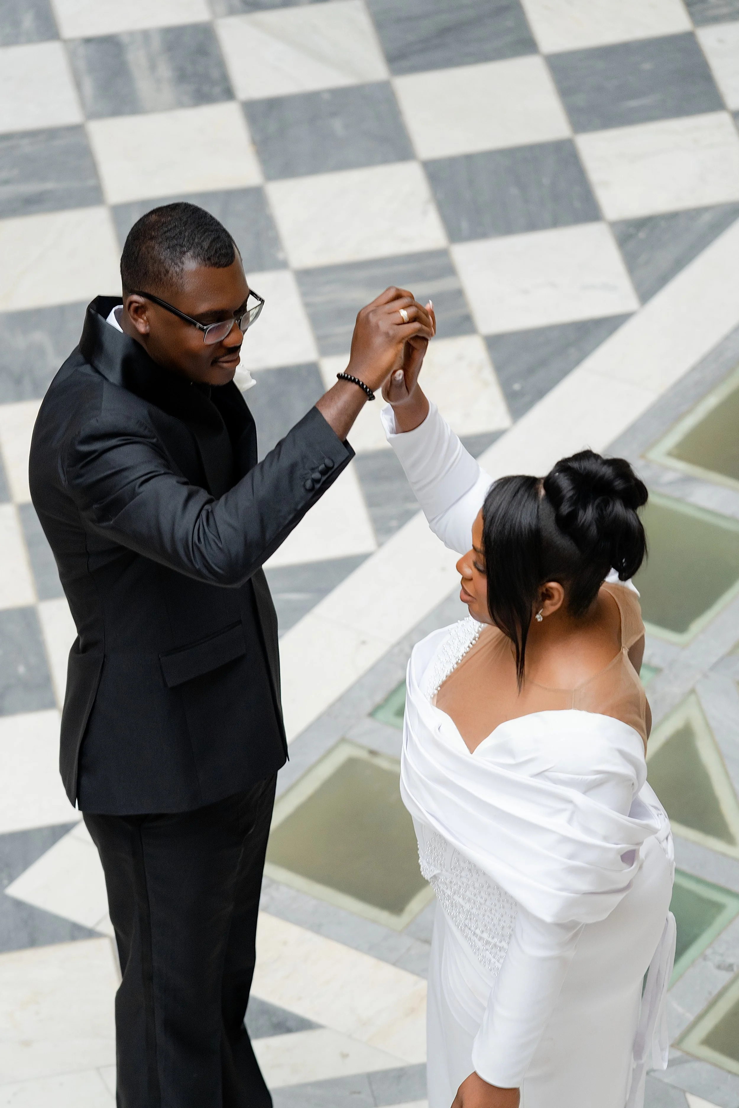 Kimberly and Prince Alex civil wedding photo 65 in Connecticut
