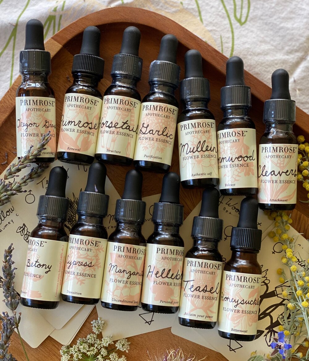 The Earth element Flower essence kit — Primrose apothecary