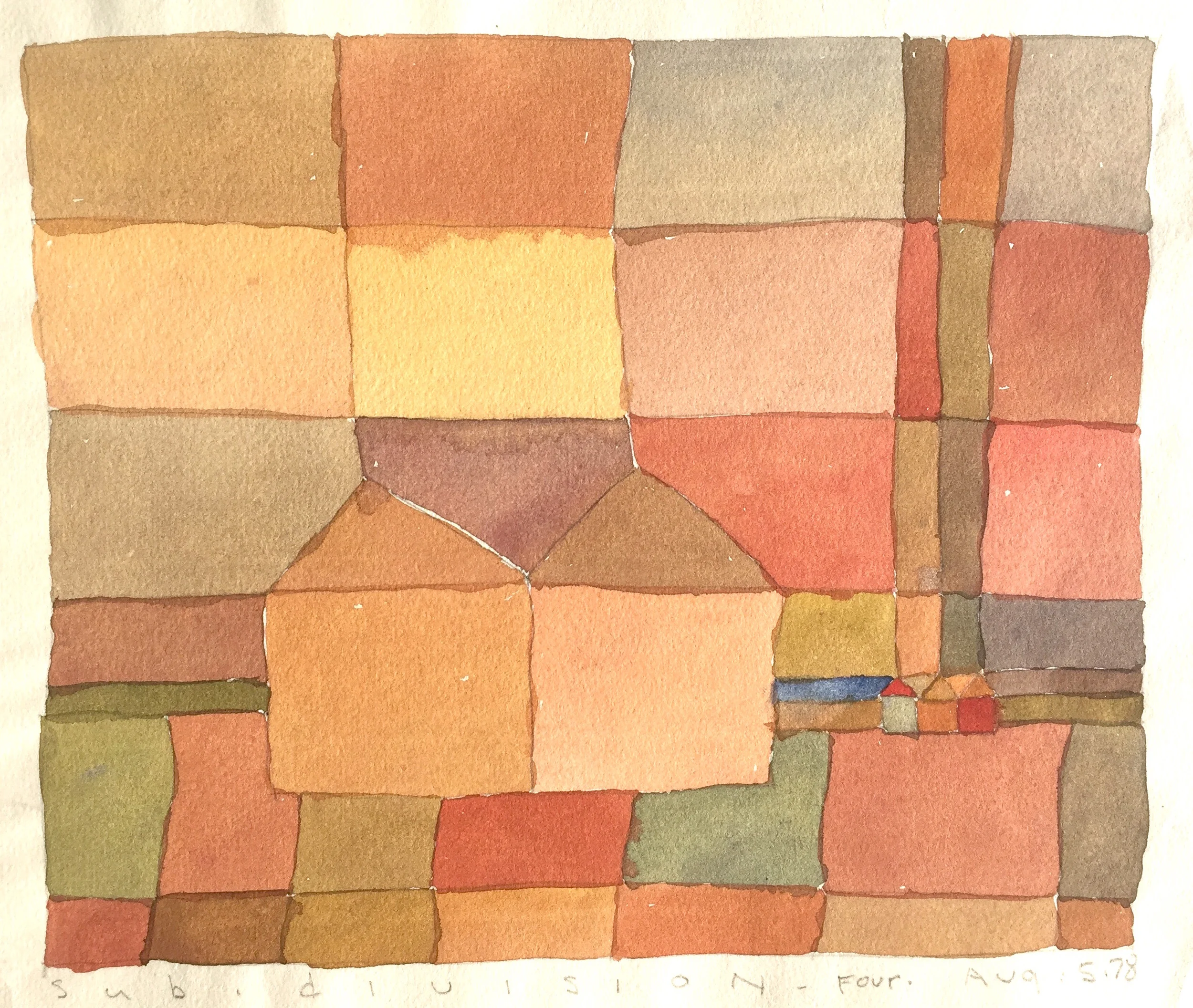 Subdivision/four -w.c.- 1978