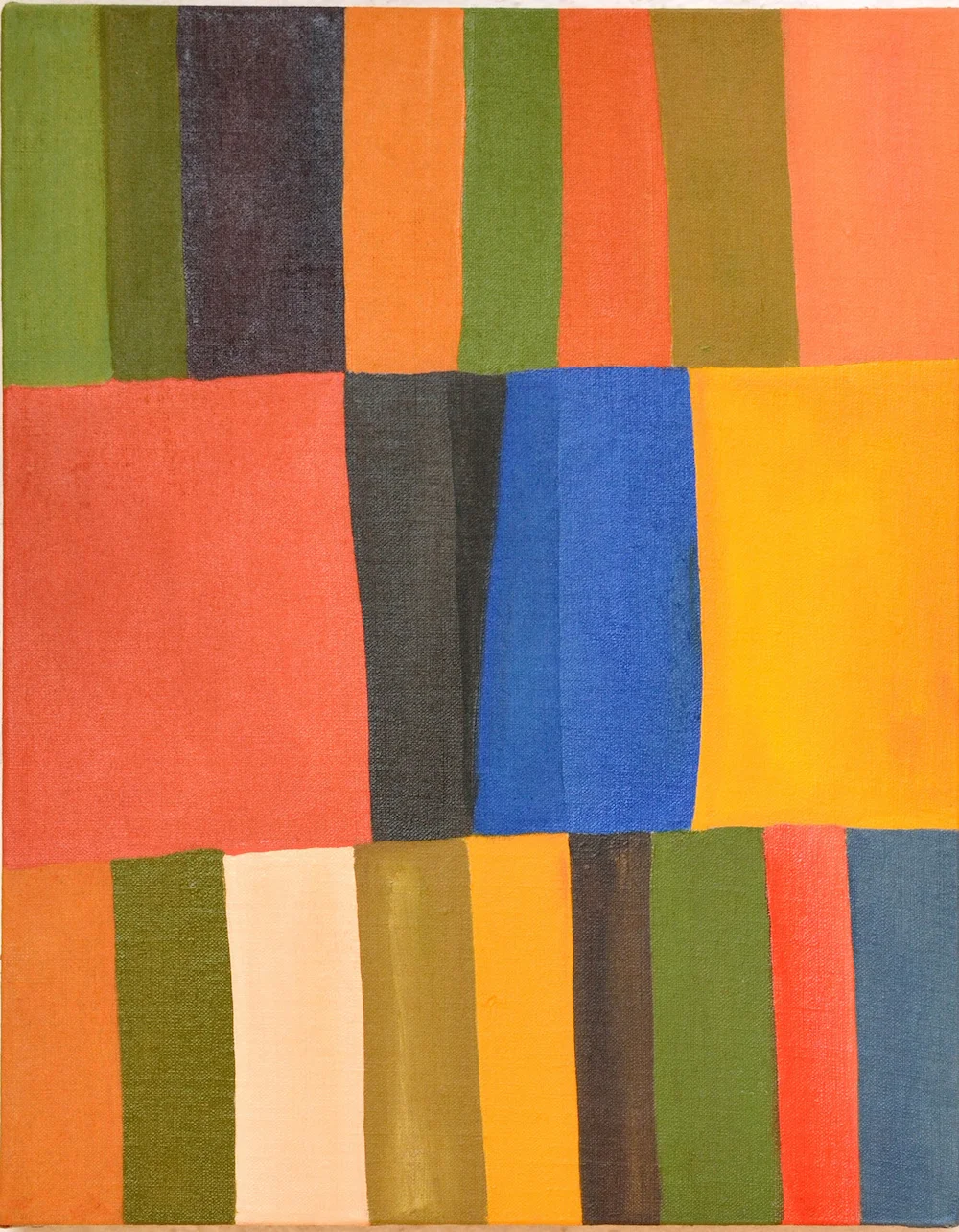 Test Pattern -oil on linen- 2014