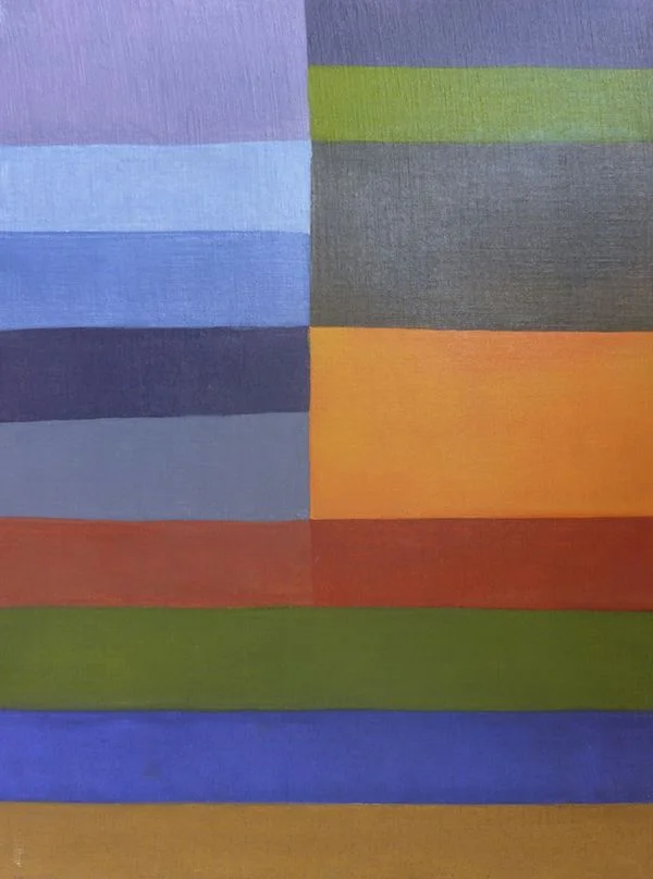Strata Study, ref. P. Klee -oil on linen- 2013
