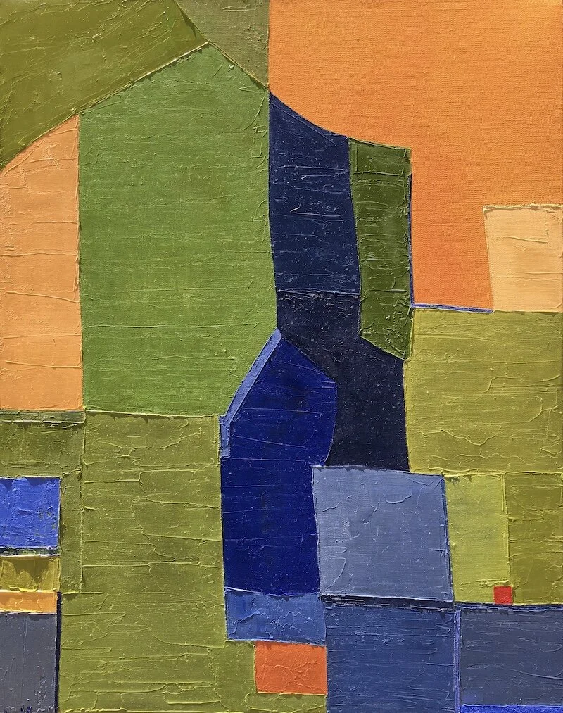   Forest House.05  -oil on linen- 2020, 30”x24” 