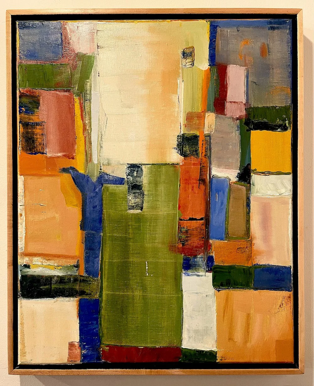 MEASURE FOR MEASURE -oil on linen 20"x16" 2022-