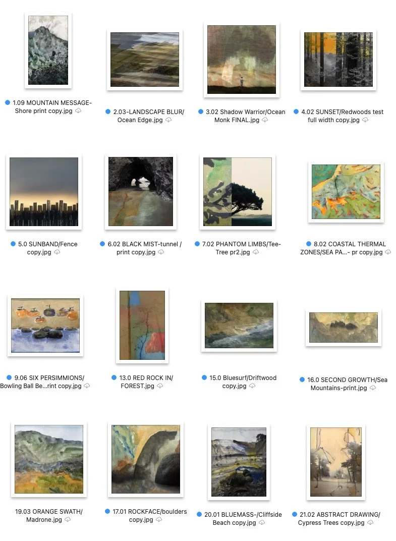 Overview of Completed Images. Request larger image.