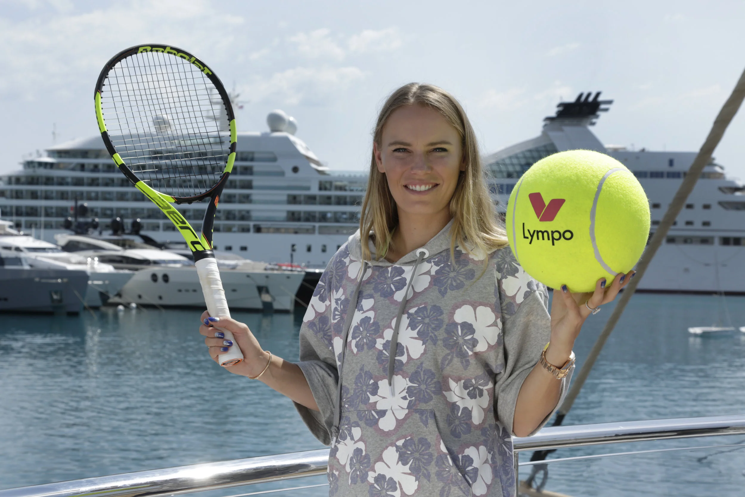 LAUNCHING A GLOBAL PARTNERSHIP WITH LYMPO AND CAROLINE WOZNIACKI