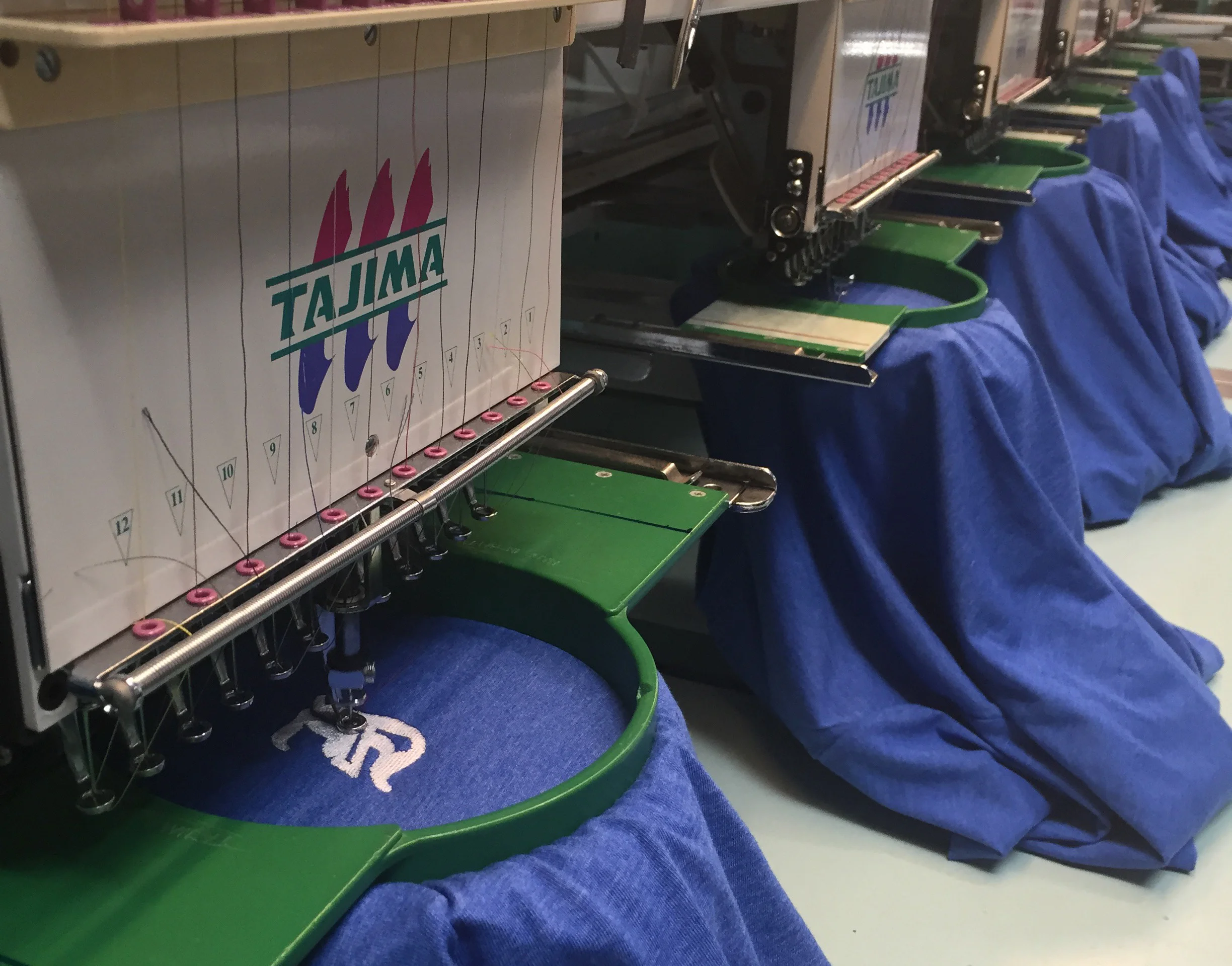Redlands Tajima Embroidery Machine