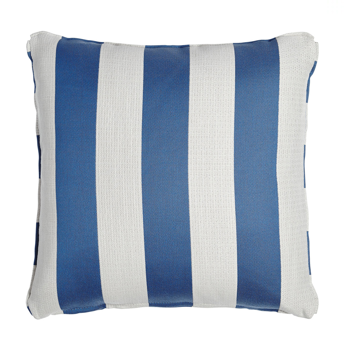 brown jordan blue and white stripe outdoor pillow.jpg