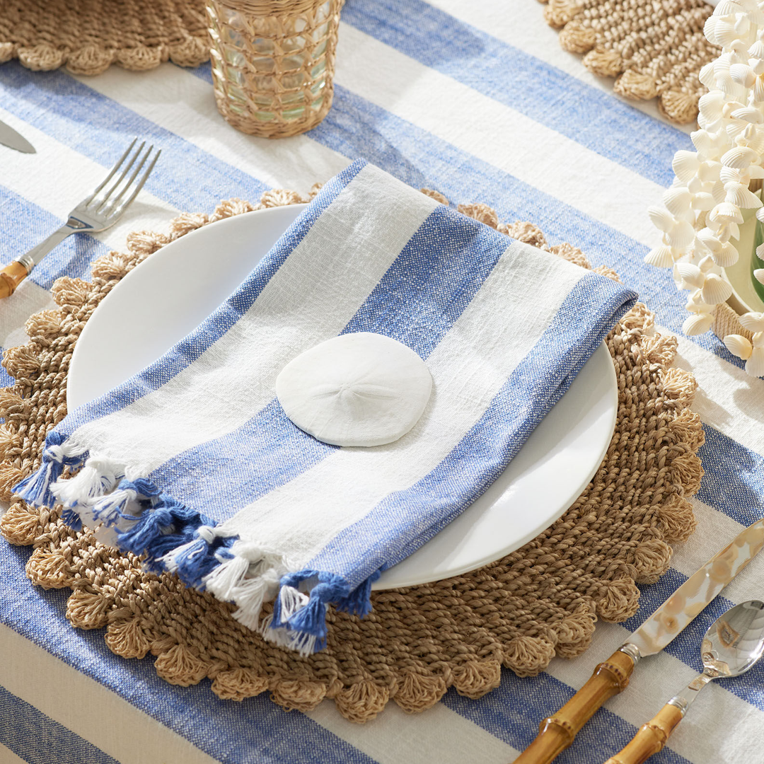 Awning Stripe Napkins via Serena &amp; Lily